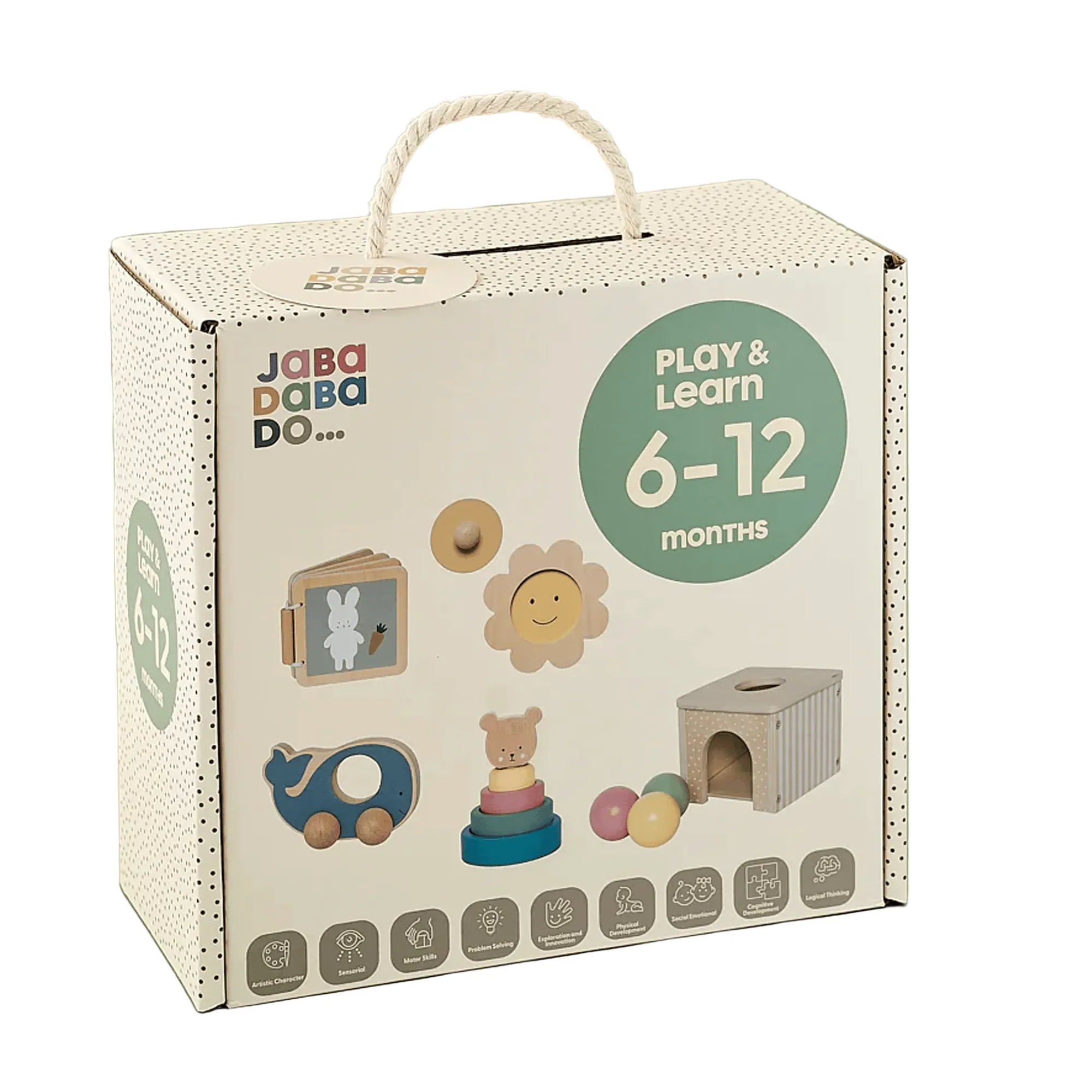 JaBaDaBaDo Play and Learn box 6-12 months - Preorder