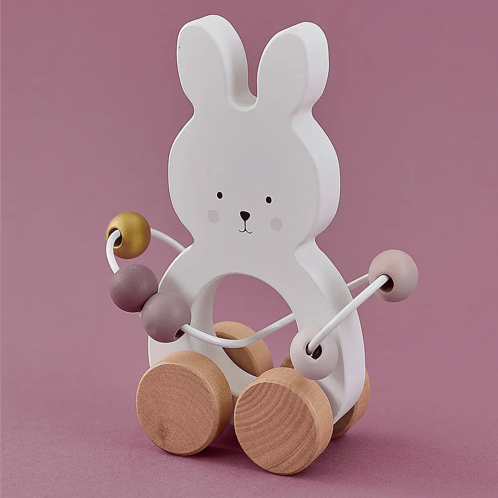 JaBaDaBaDo Pull Bunny with Abacus - Image 2