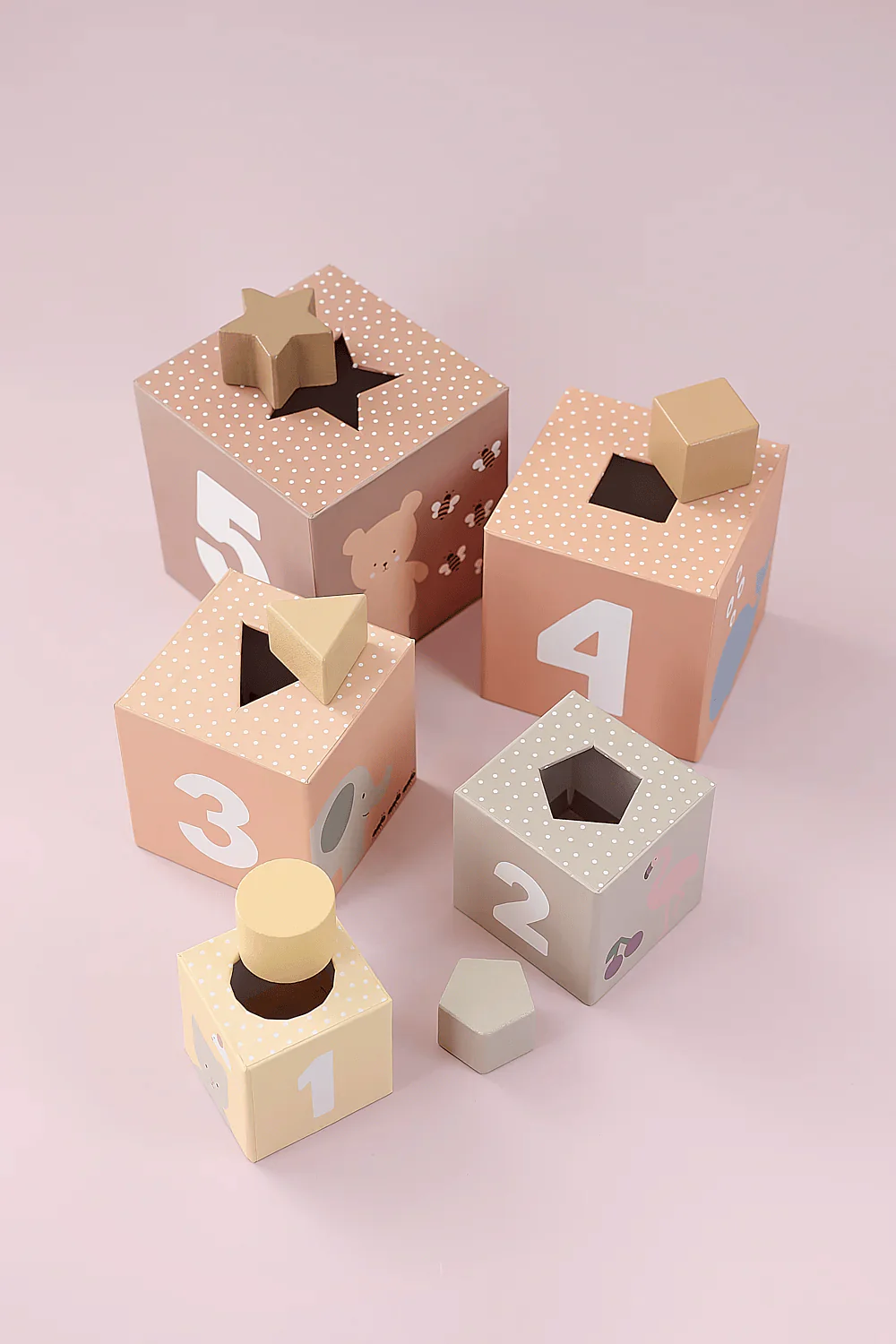 JaBaDaBaDo Stacking and Sorting Cubes Nature 1-5 - Image 3