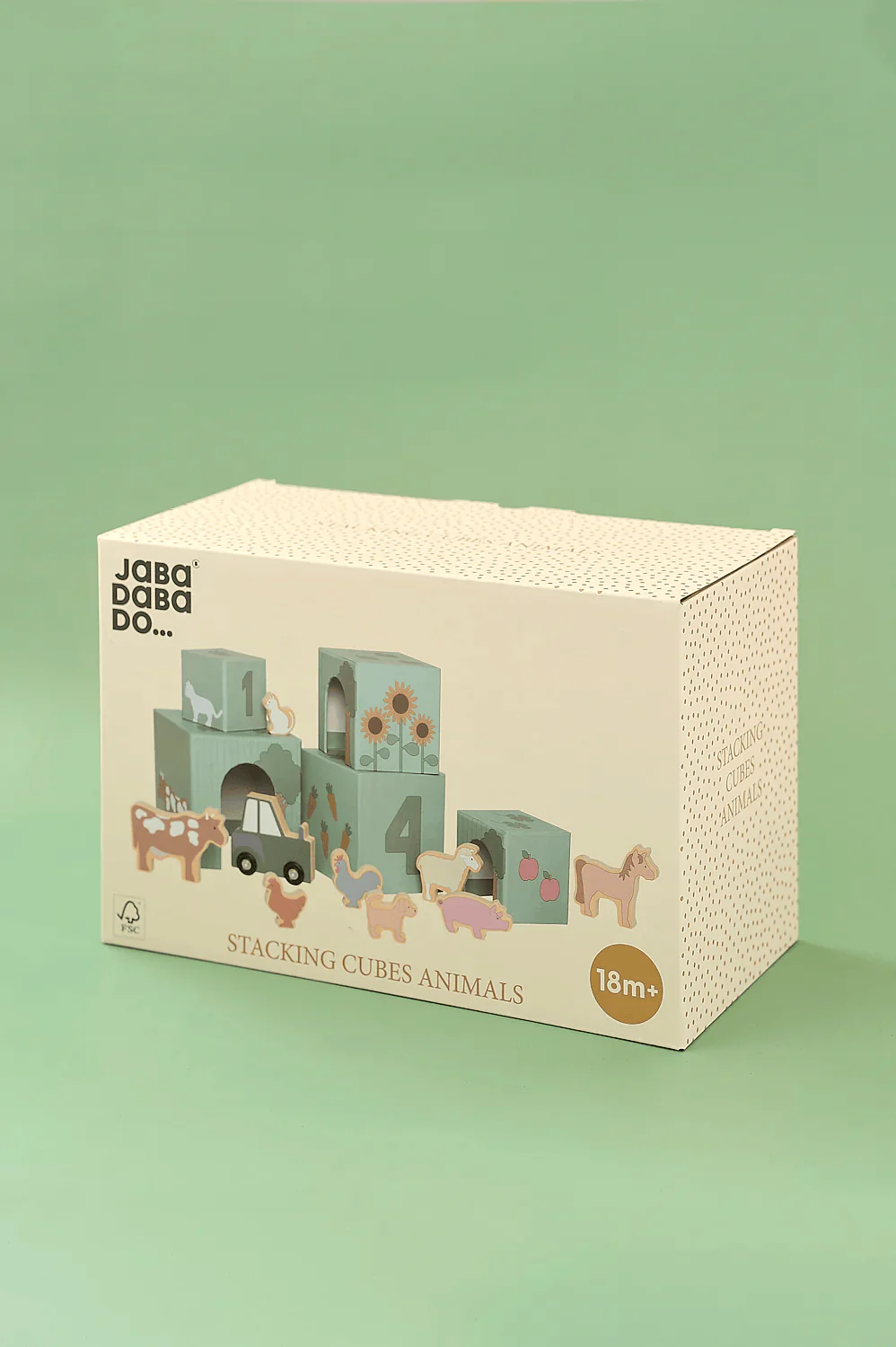 JaBaDaBaDo Stacking Cubes Farm - Preorder - Image 8