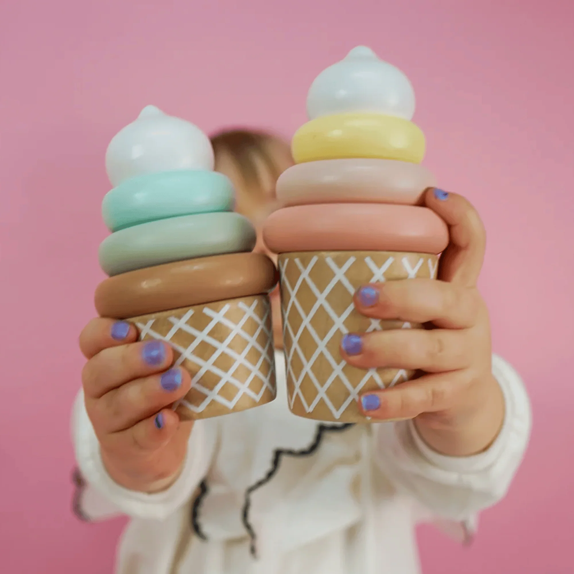 JaBaDaBaDo Stacking Toy Ice Creams - Preorder - Image 2