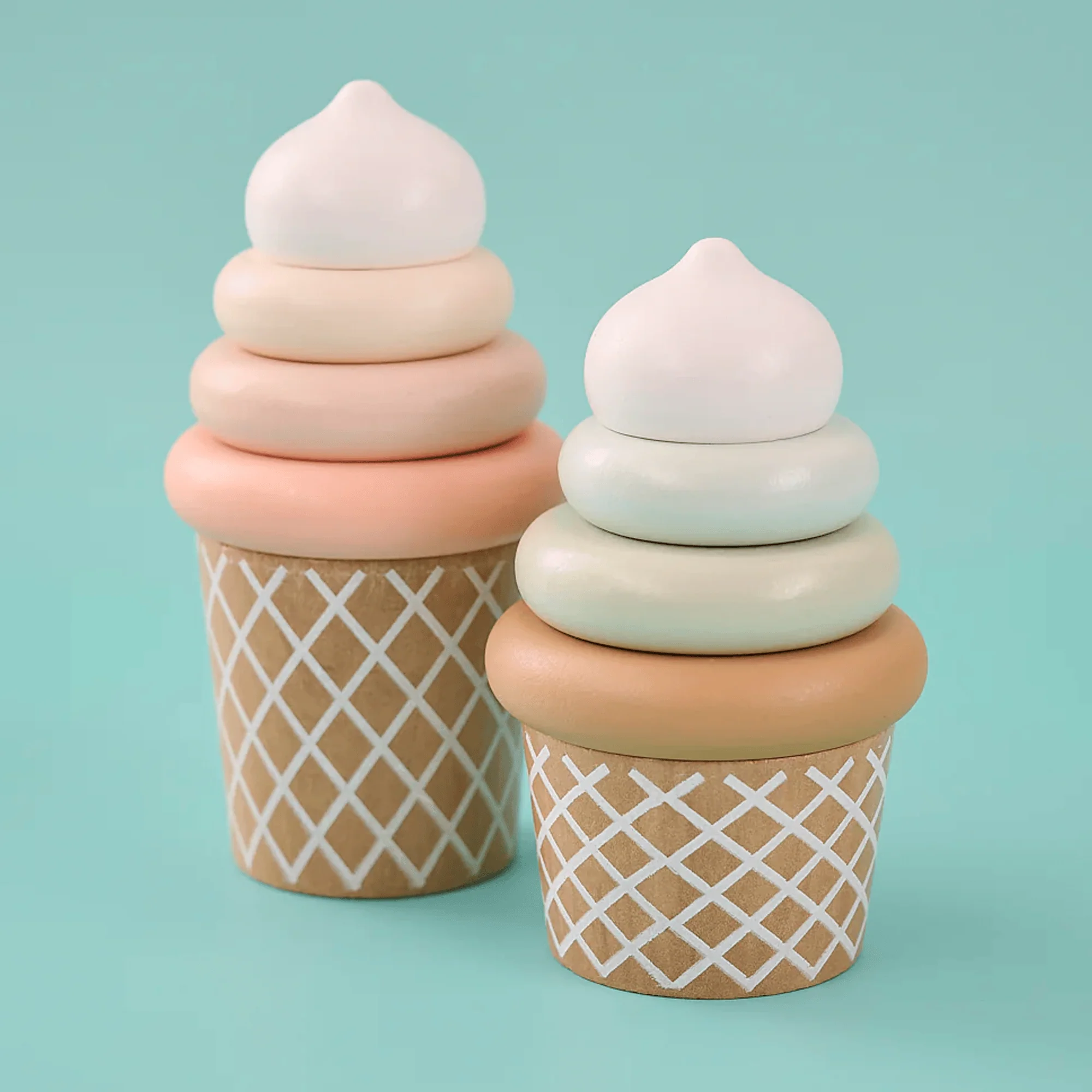 JaBaDaBaDo Stacking Toy Ice Creams - Preorder - Image 3