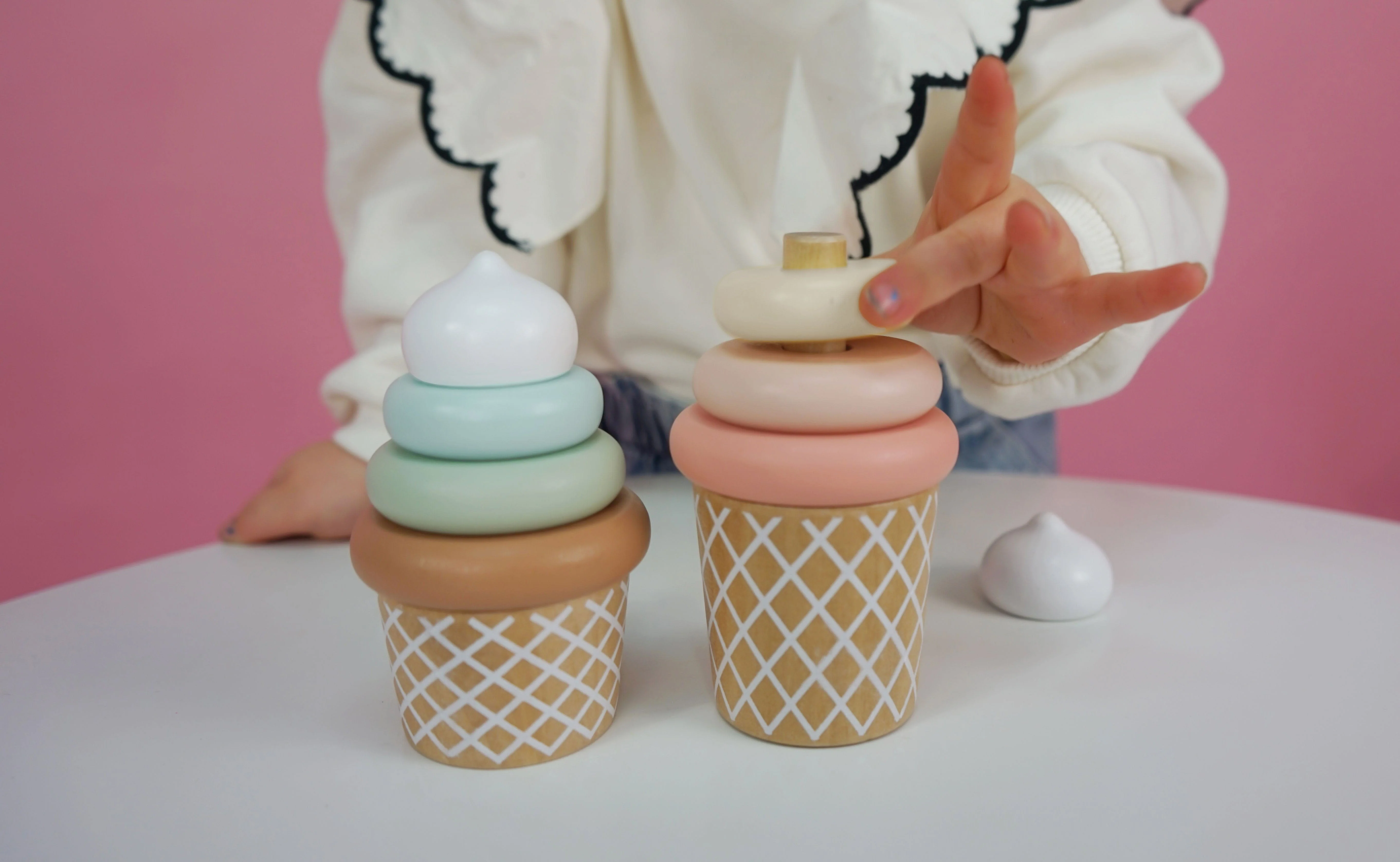 JaBaDaBaDo Stacking Toy Ice Creams - Preorder - Image 5