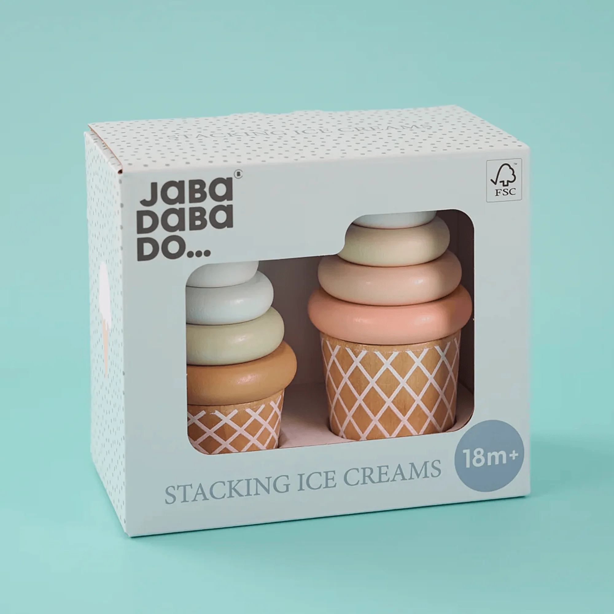 JaBaDaBaDo Stacking Toy Ice Creams - Preorder - Image 6