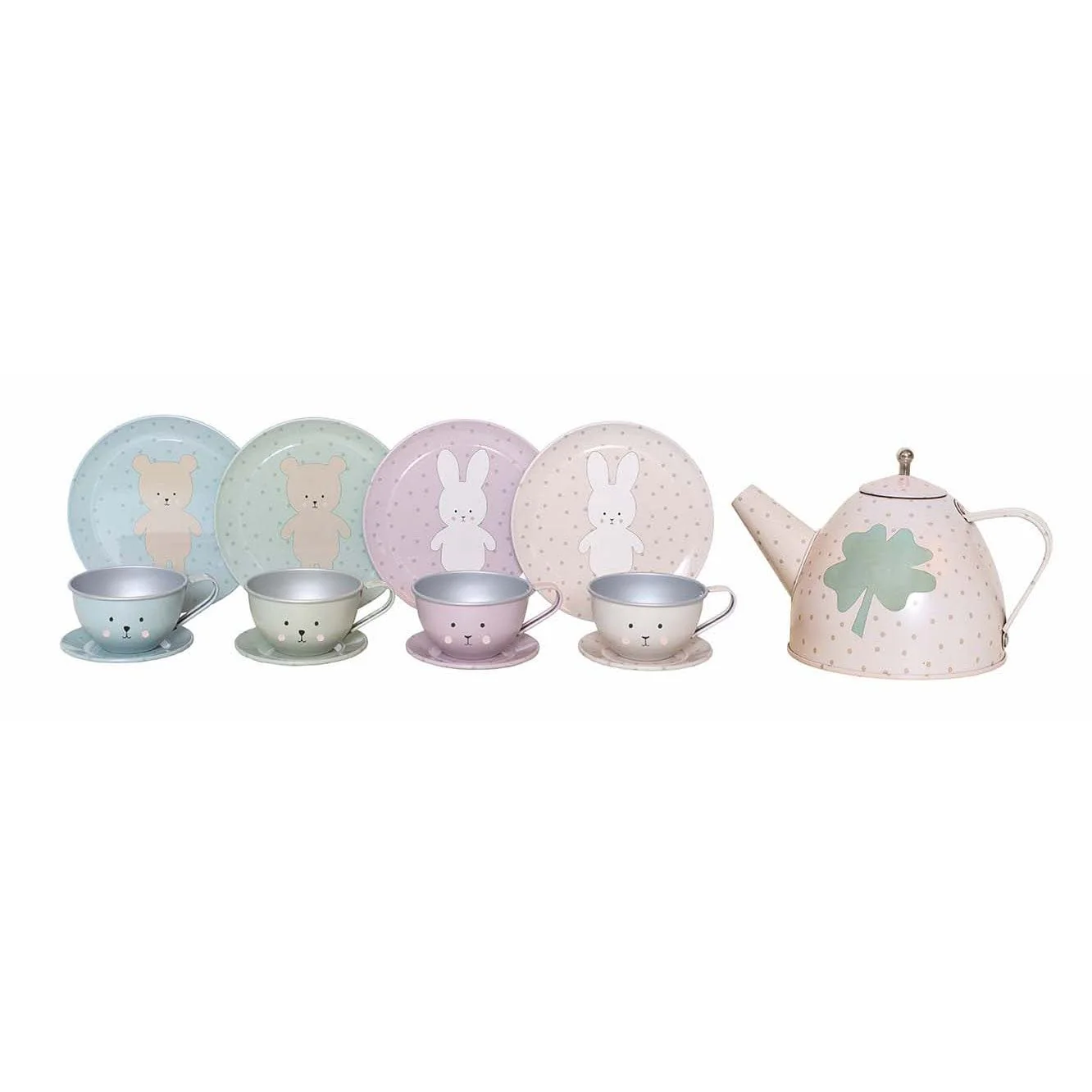 JaBaDaBaDo Tea Set Teddy & Bunny - Preorder - Image 3