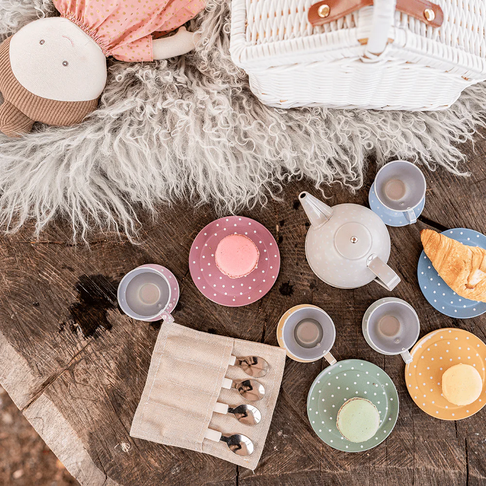 JaBaDaBaDo Tea set with Basket - Preorder - Image 3