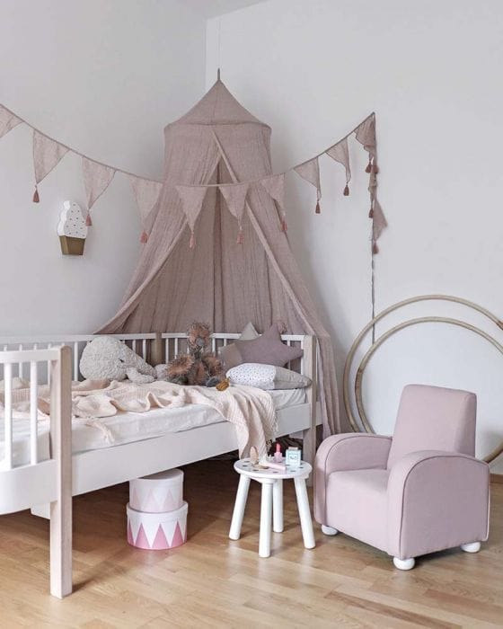 JaBaDaBaDo Textile Bunting Pink - Preorder - Image 2