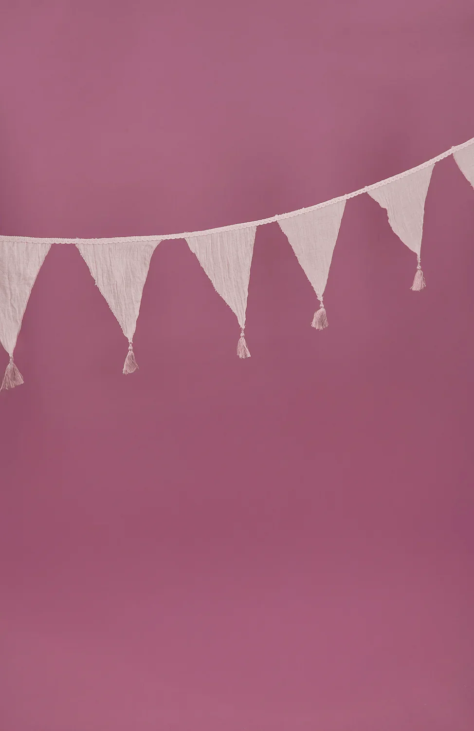 JaBaDaBaDo Textile Bunting Pink - Preorder - Image 3