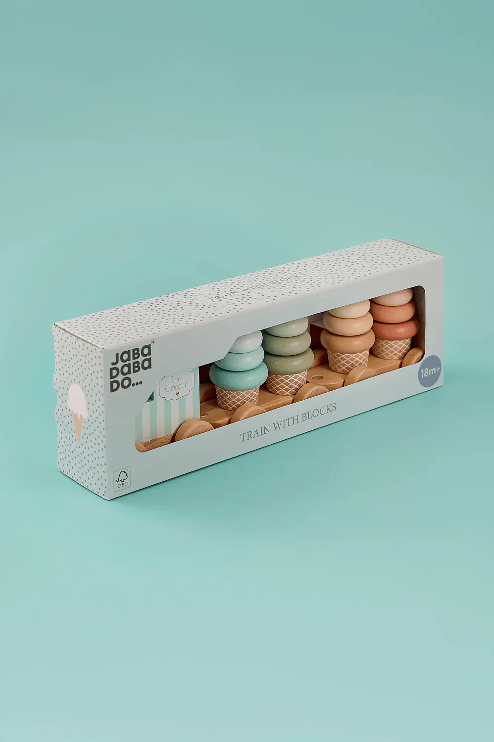 JaBaDaBaDo Train with Blocks Ice Cream - Preorder - Image 5