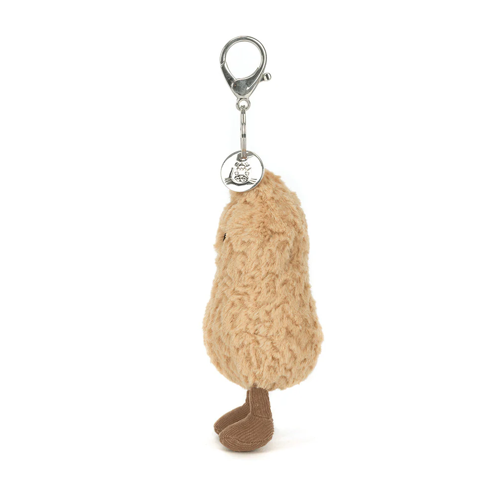 Jellycat Amuseables Peanut Bag Charm - Image 3