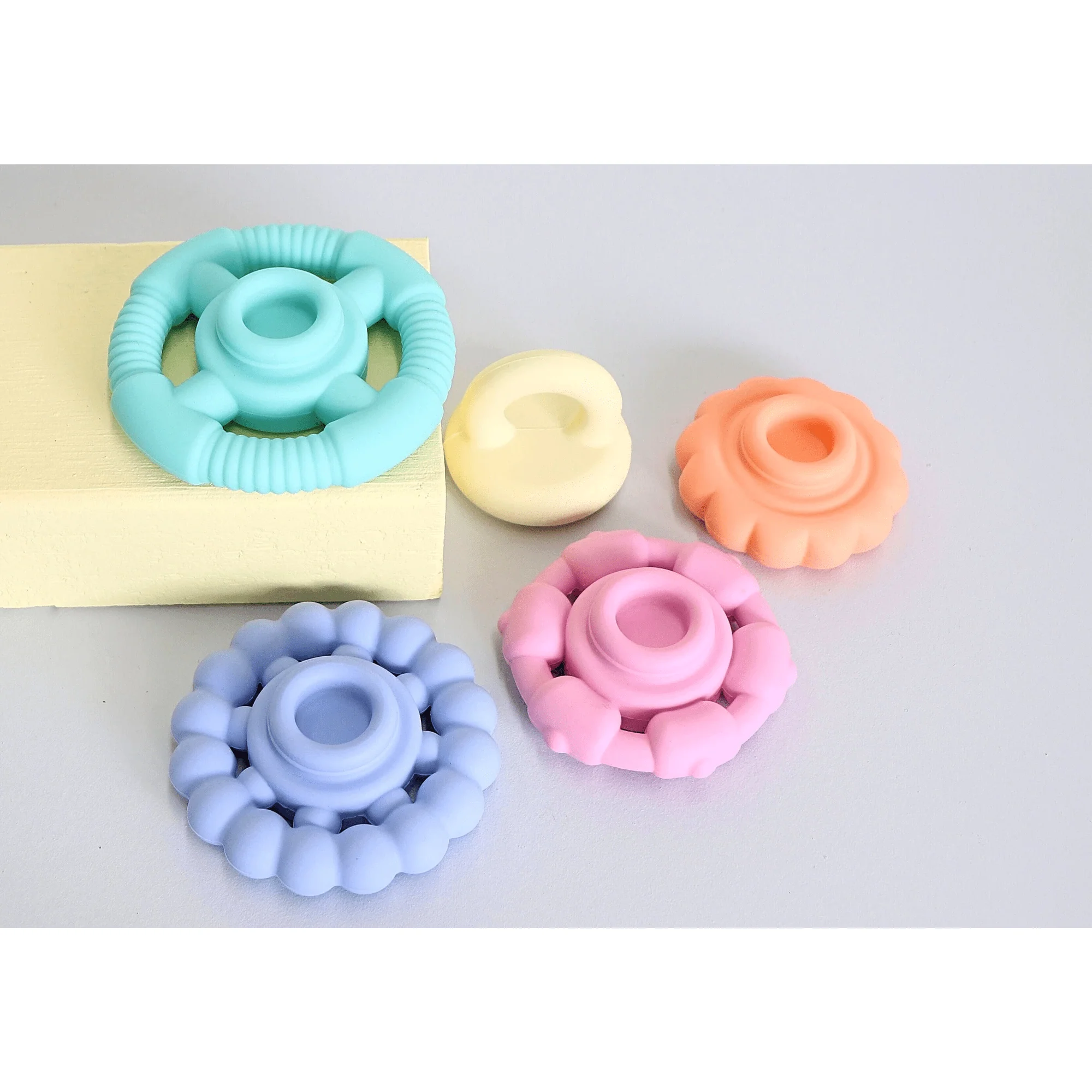 Jellystone Rainbow Stacker Teether Toy - Image 12