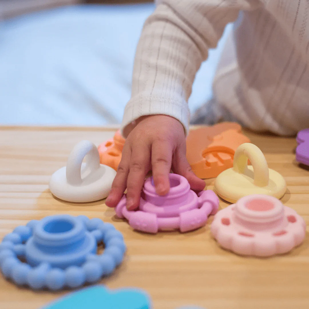 Jellystone Rainbow Stacker Teether Toy - Image 17
