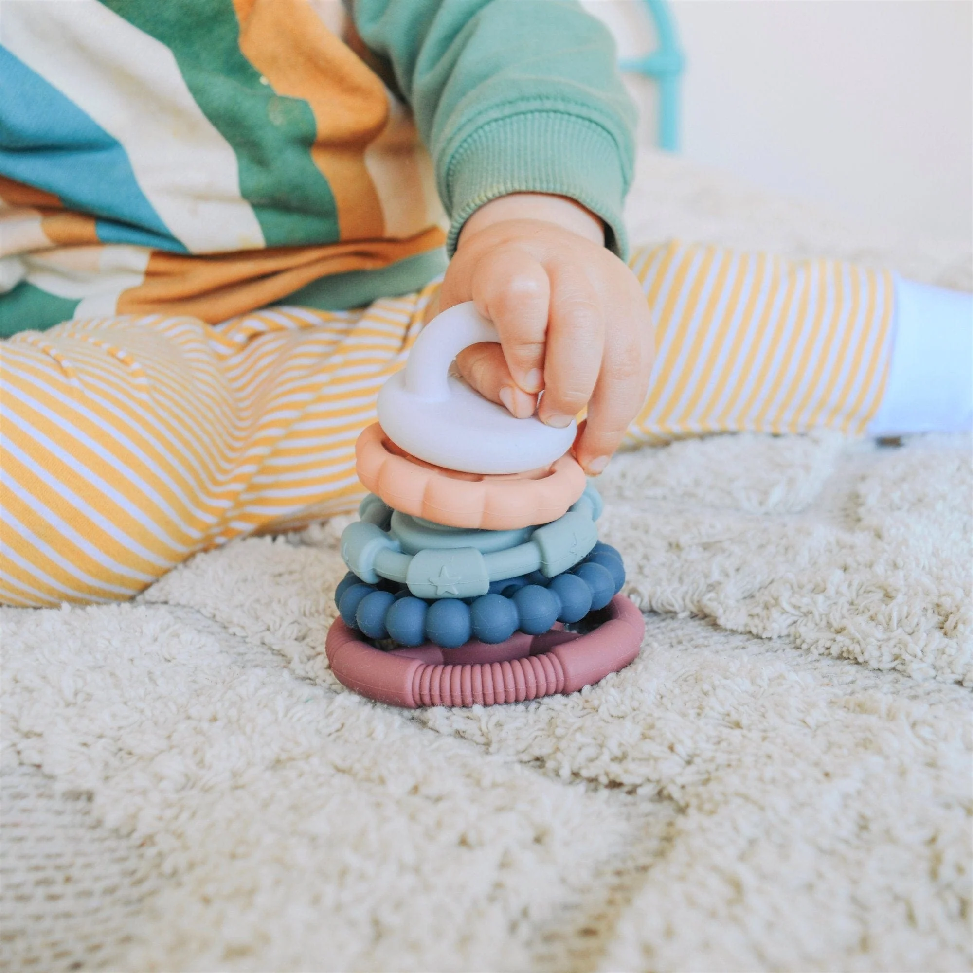 Jellystone Rainbow Stacker Teether Toy - Image 20
