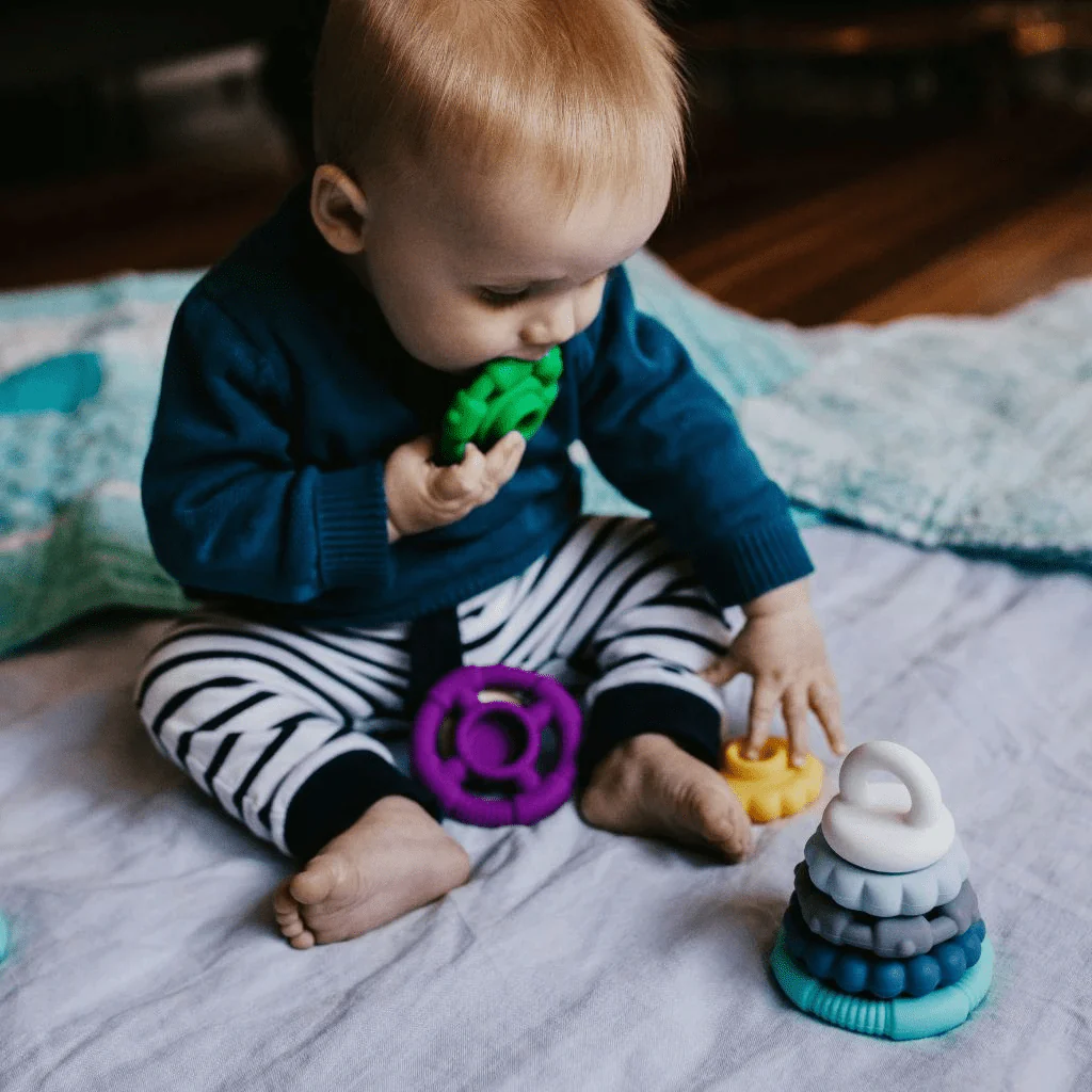 Jellystone Rainbow Stacker Teether Toy - Image 22