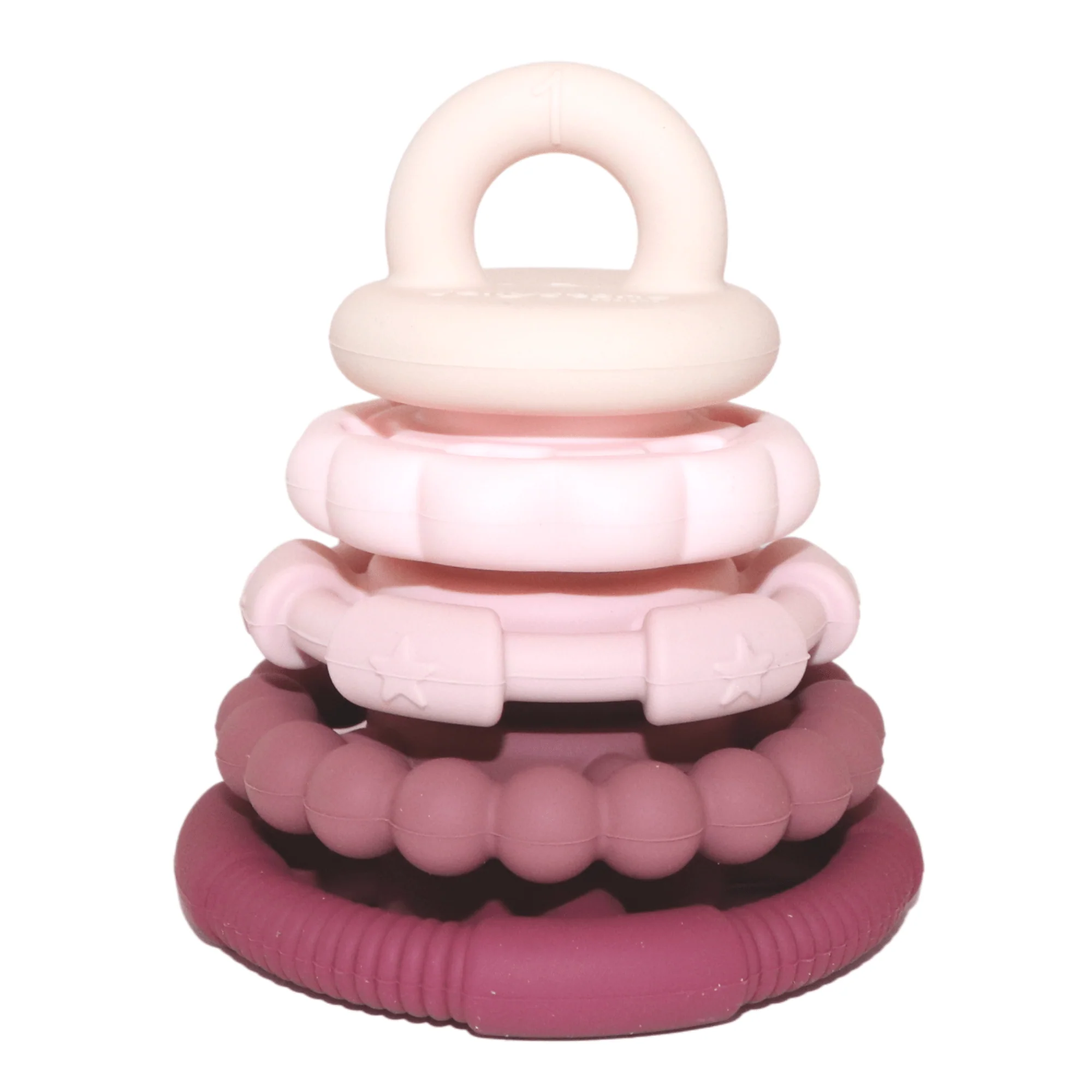 Jellystone Rainbow Stacker Teether Toy - Image 4