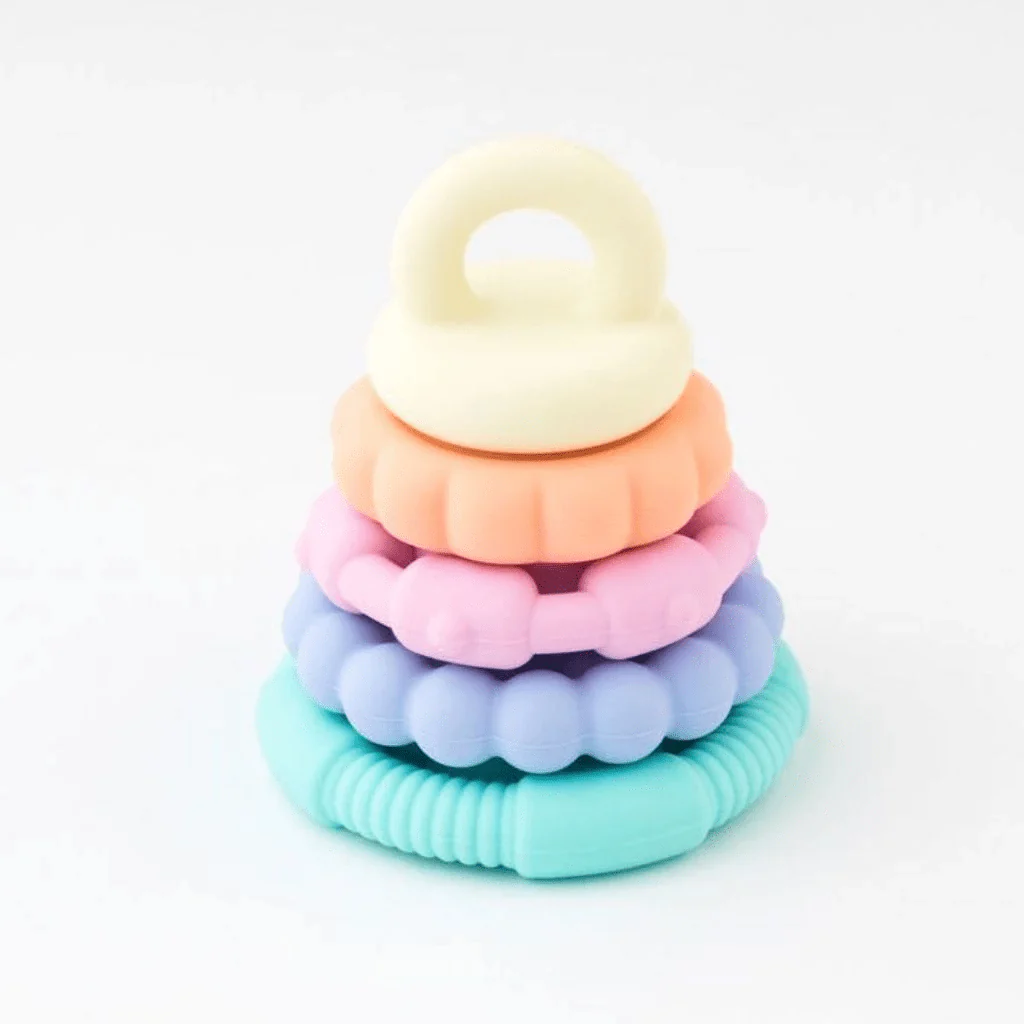 Jellystone Rainbow Stacker Teether Toy - Image 7