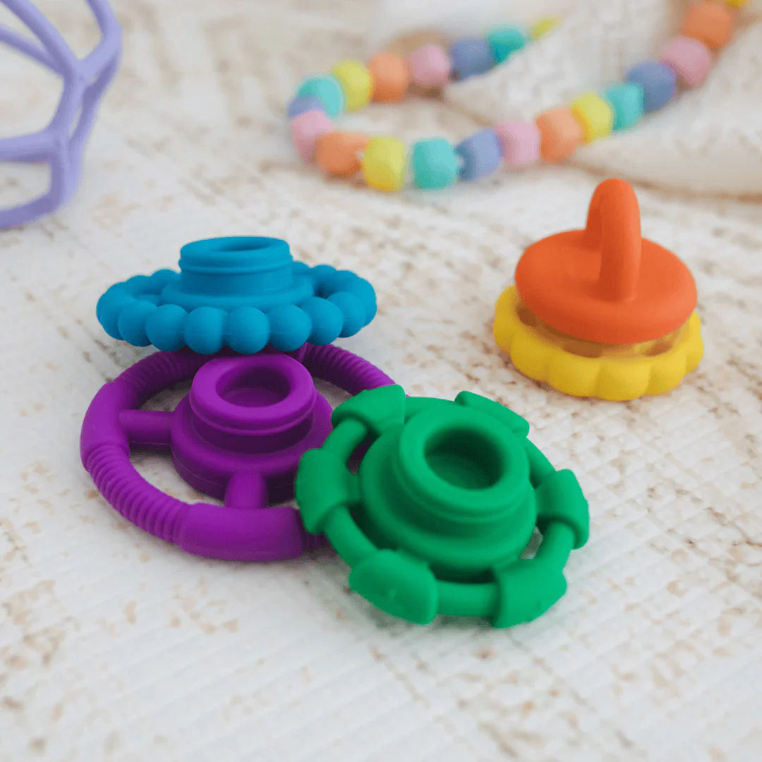 Jellystone Rainbow Stacker Teether Toy - Image 9