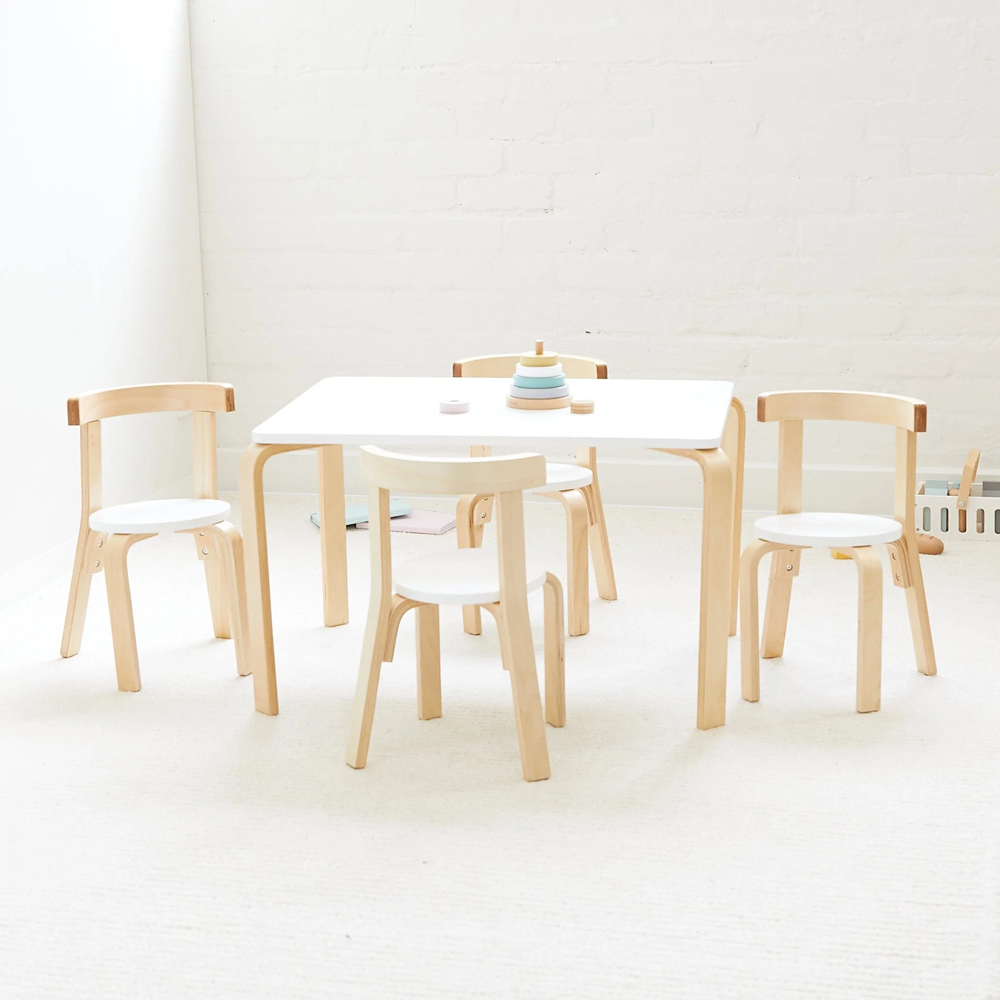 Jensen Table & 4 Chairs Set - Image 2