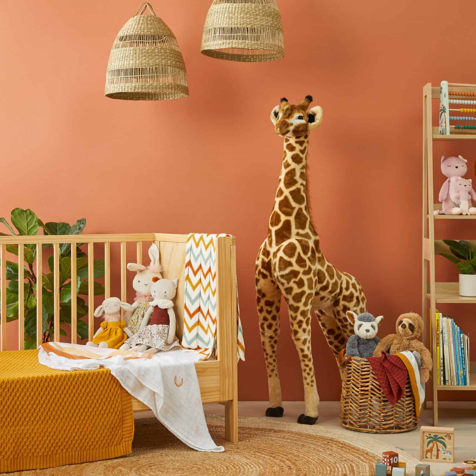 Jiggle & Giggle Giant Standing Giraffe - Image 2