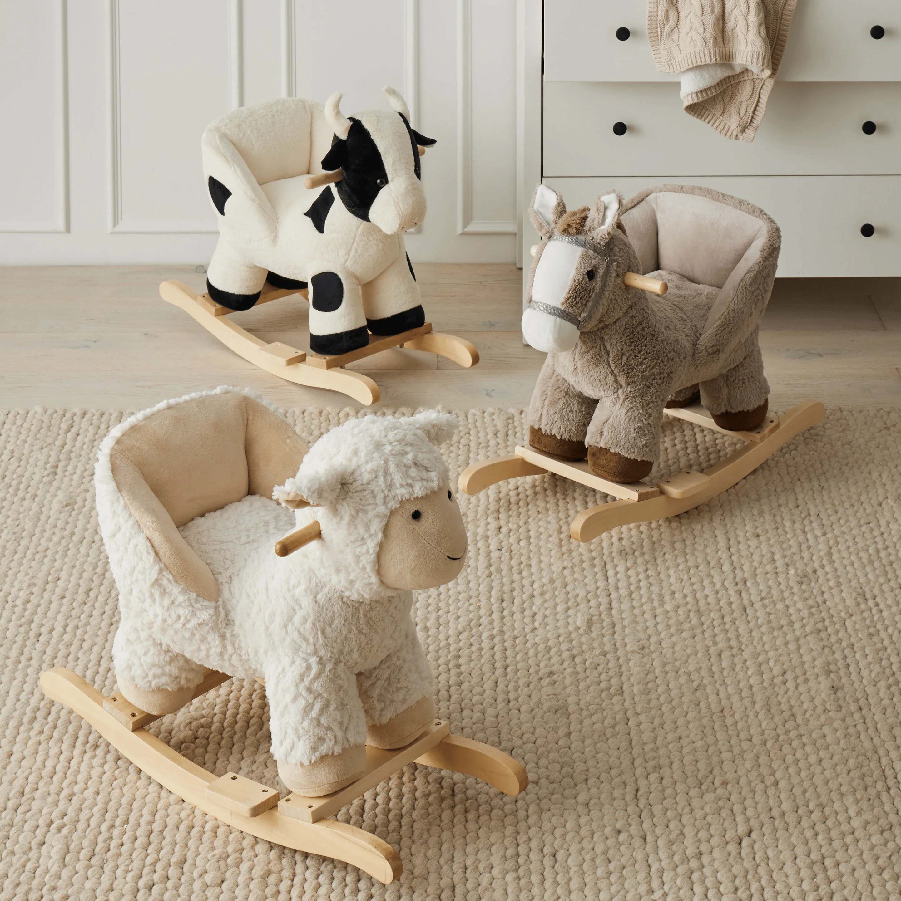 Jiggle & Giggle Rocking Sheep - Image 4
