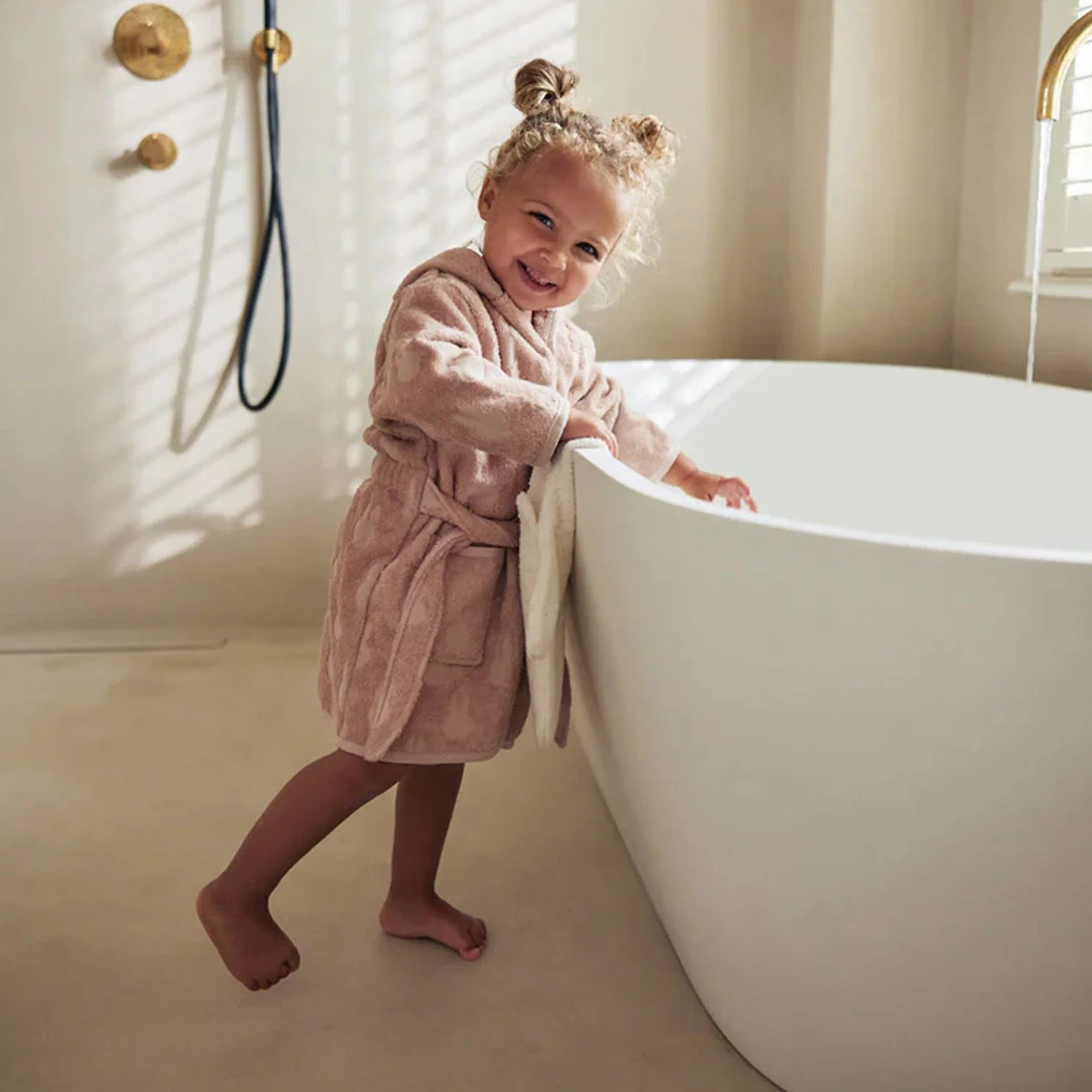 Jollein MIFFY Cotton Bathrobe 3-4 year Jacquard - Image 2