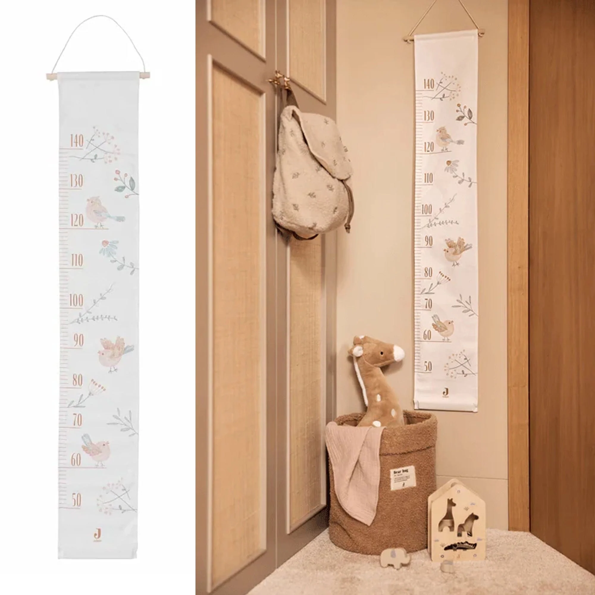 Jollein Growth Chart Lovely Birds - Preorder