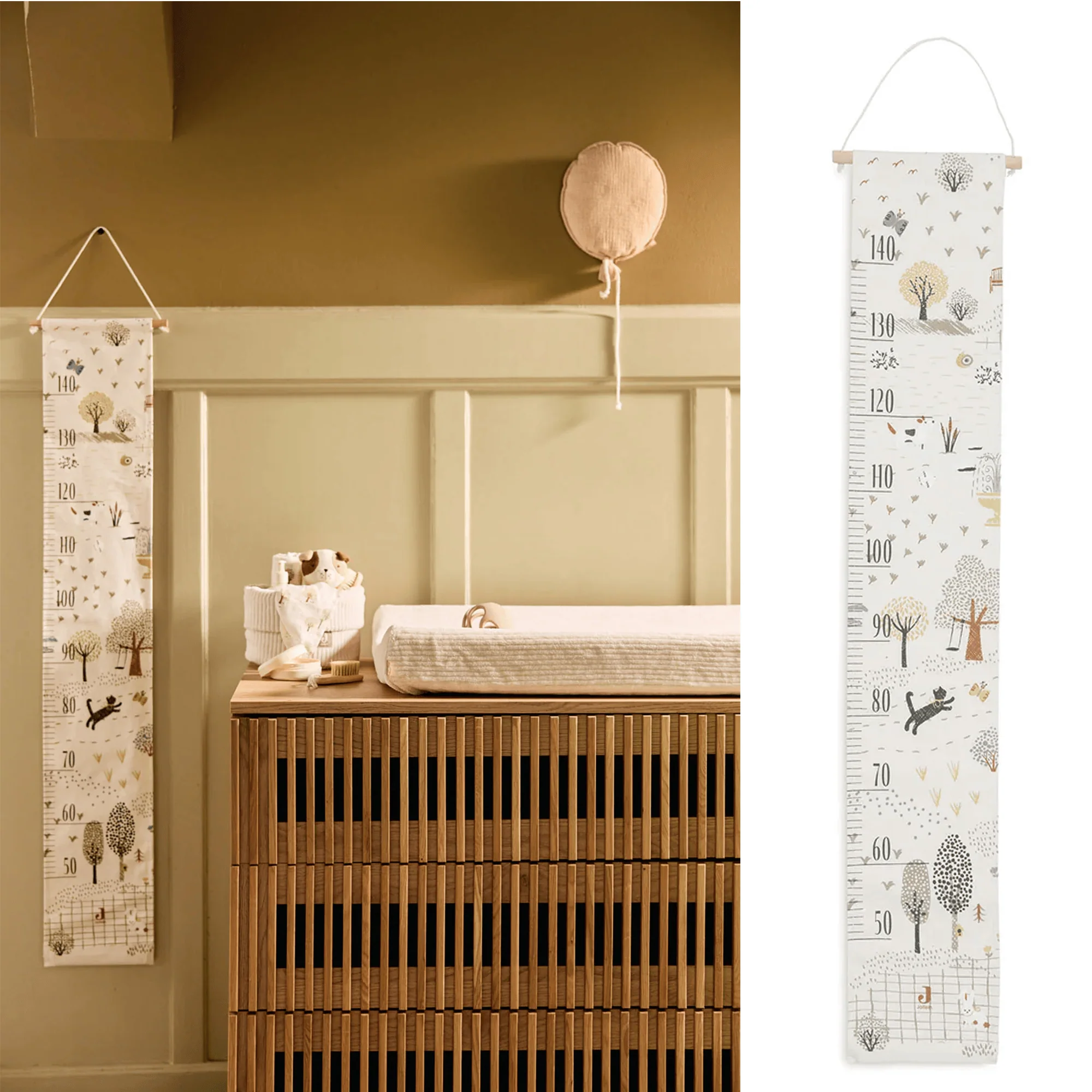 Jollein Growth Chart Tiny Park - Preorder - Image 2