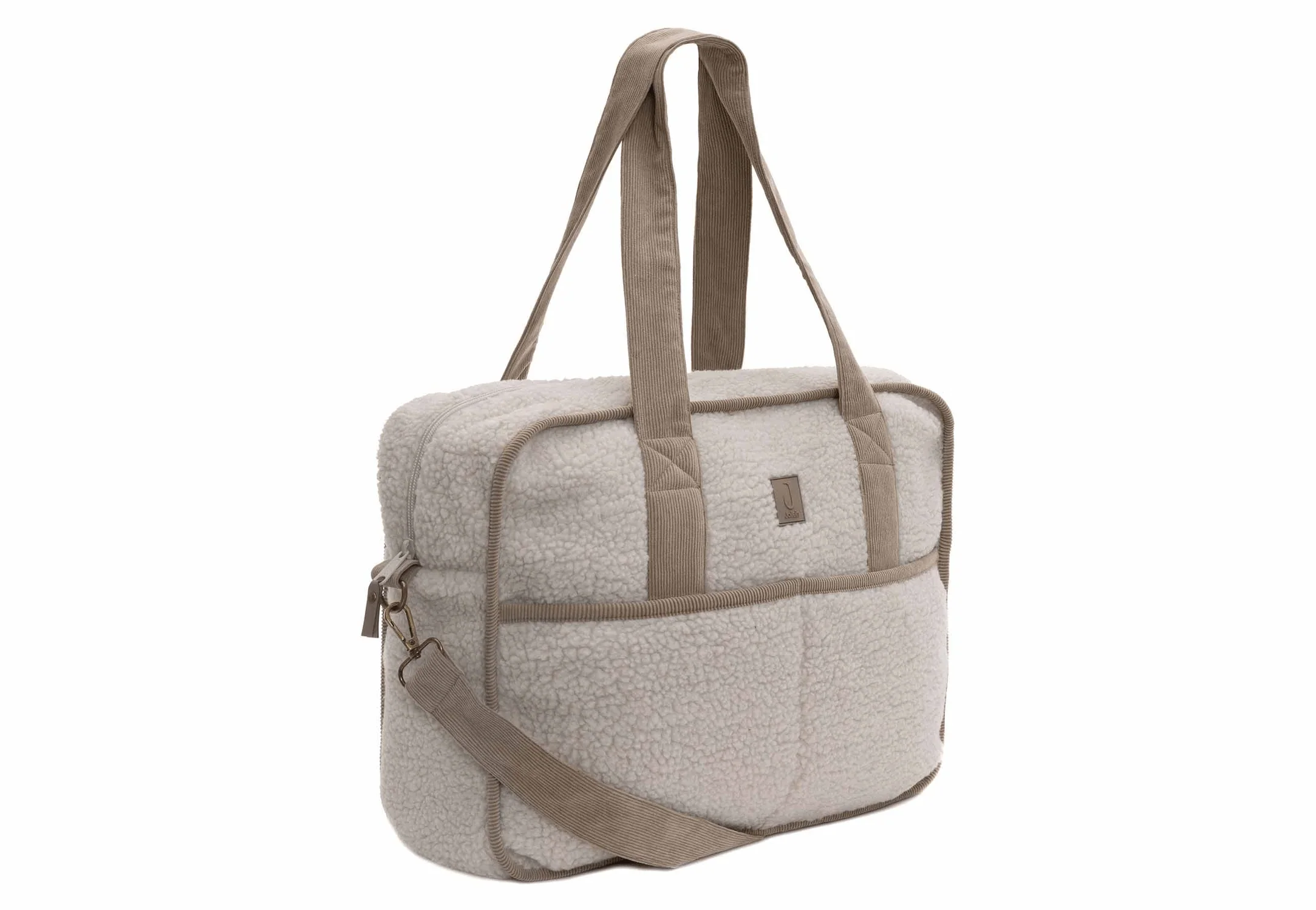 Jollein Large Teddy Boucle Nappy Bag - Image 4