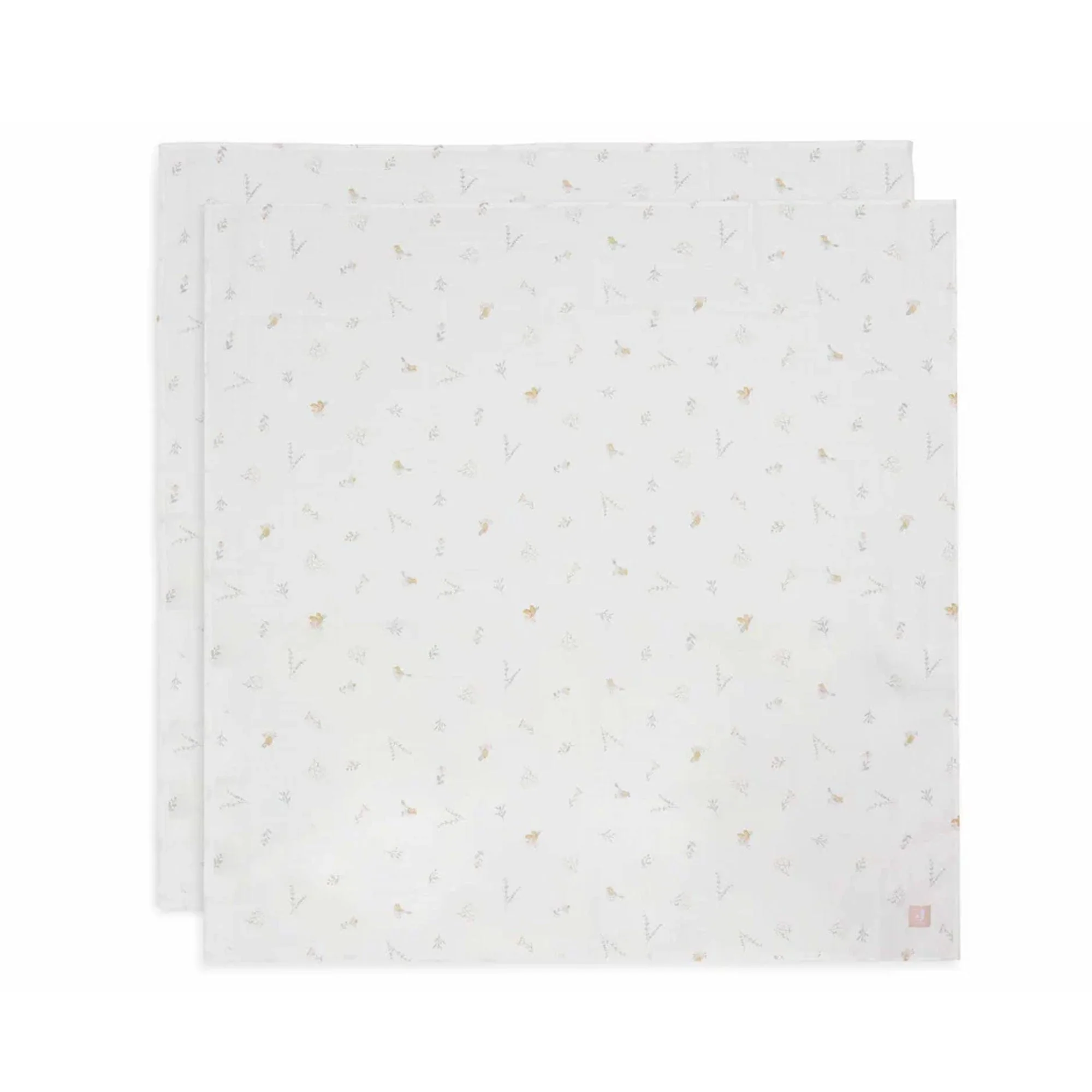Jollein Muslin Swaddle Cloths Lovely Birds - 2 Pack
