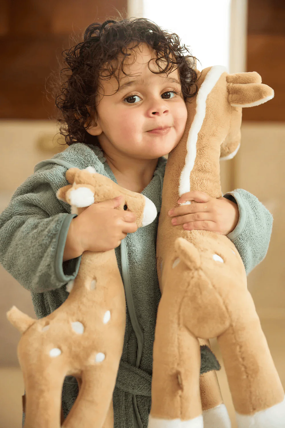 Jollein Stuffed Animal XL Giraffe Biscuit - Preorder - Image 10