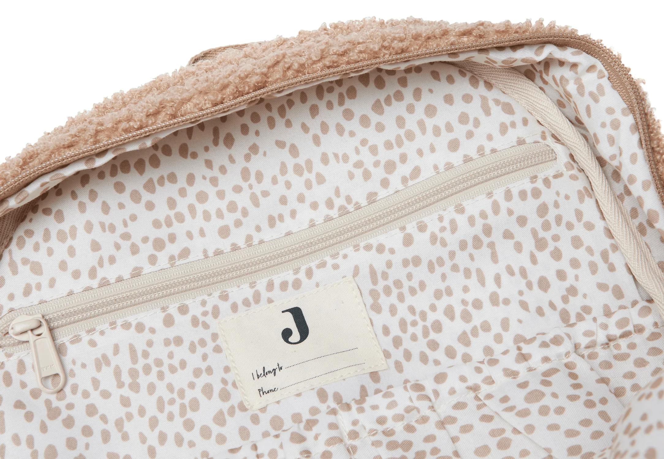 Jollein Teddy Boucle Nappy Backpack - Image 12