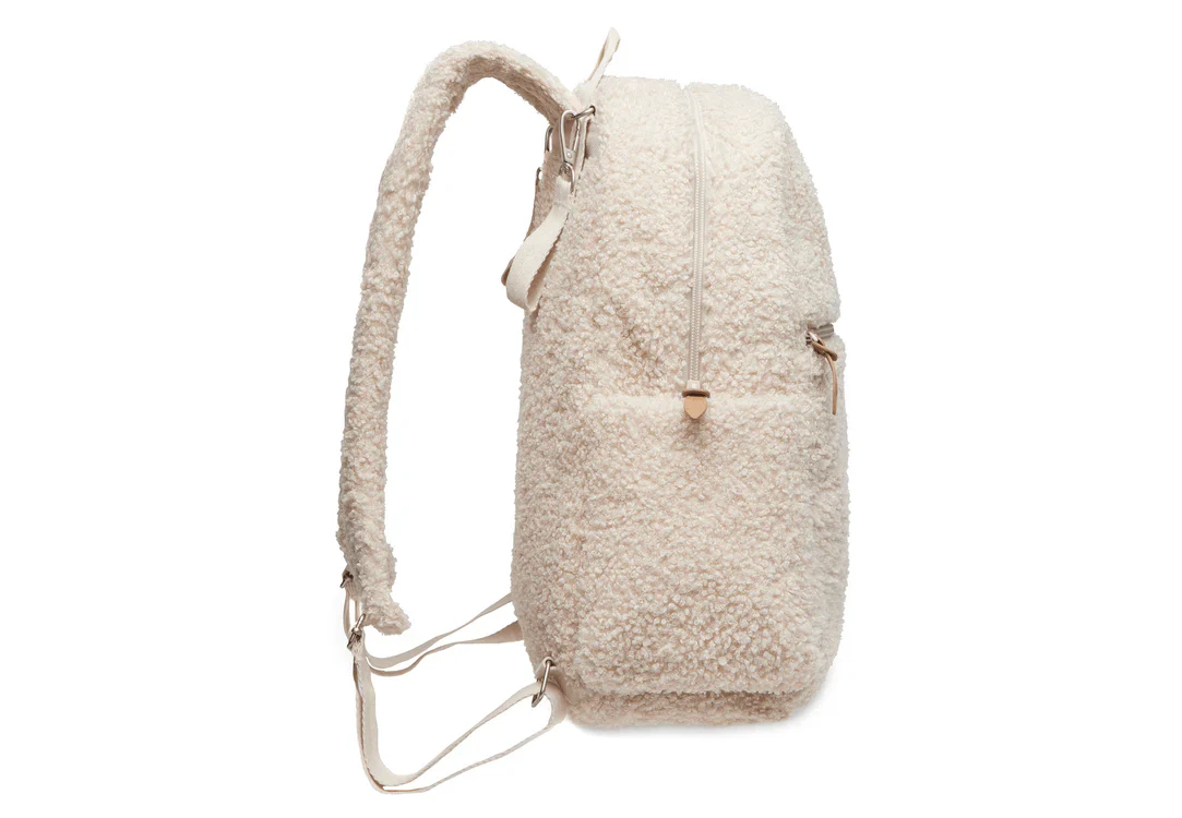 Jollein Teddy Boucle Nappy Backpack - Image 4