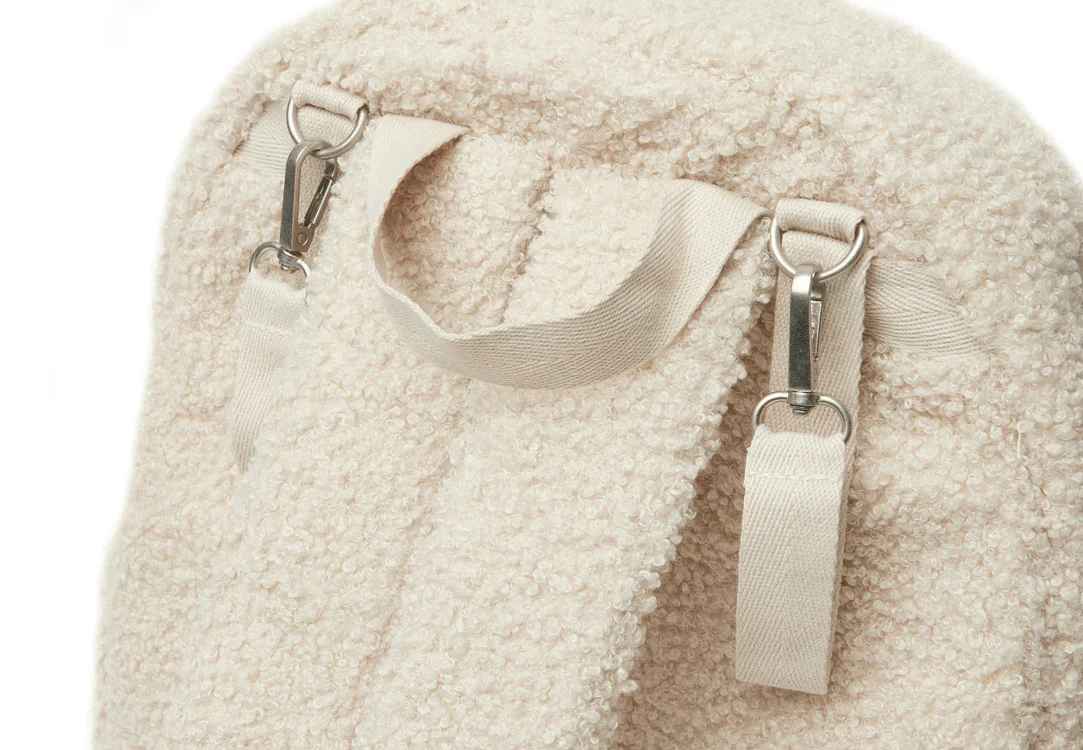 Jollein Teddy Boucle Nappy Backpack - Image 5