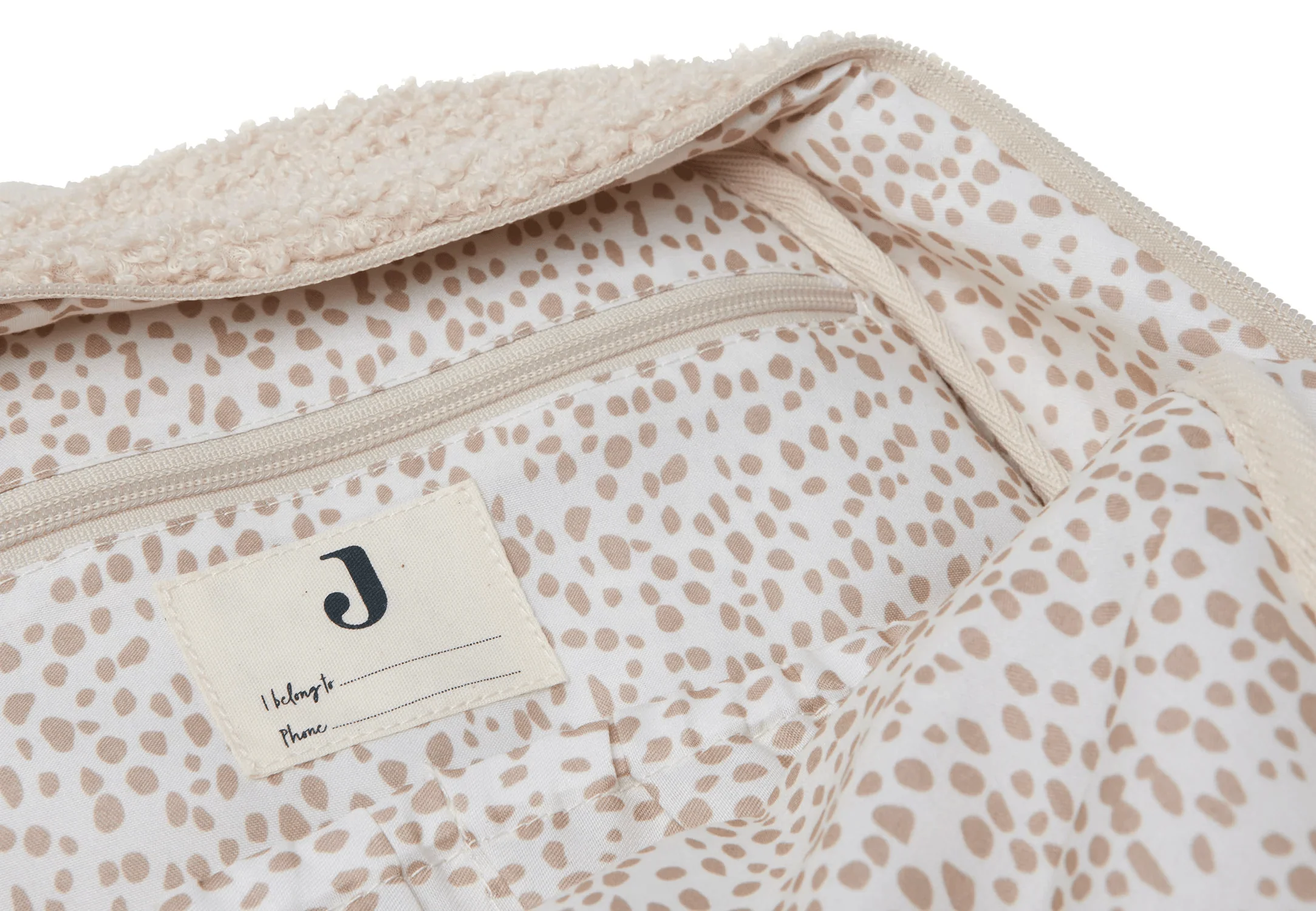 Jollein Teddy Boucle Nappy Backpack - Image 6
