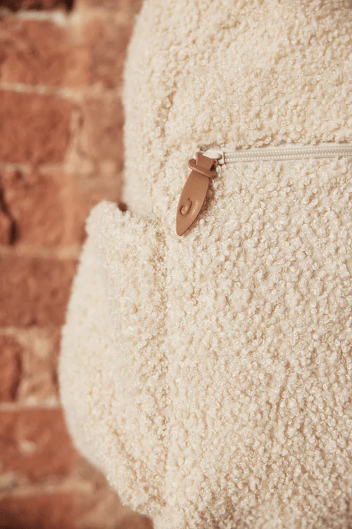 Jollein Teddy Boucle Nappy Backpack - Image 9