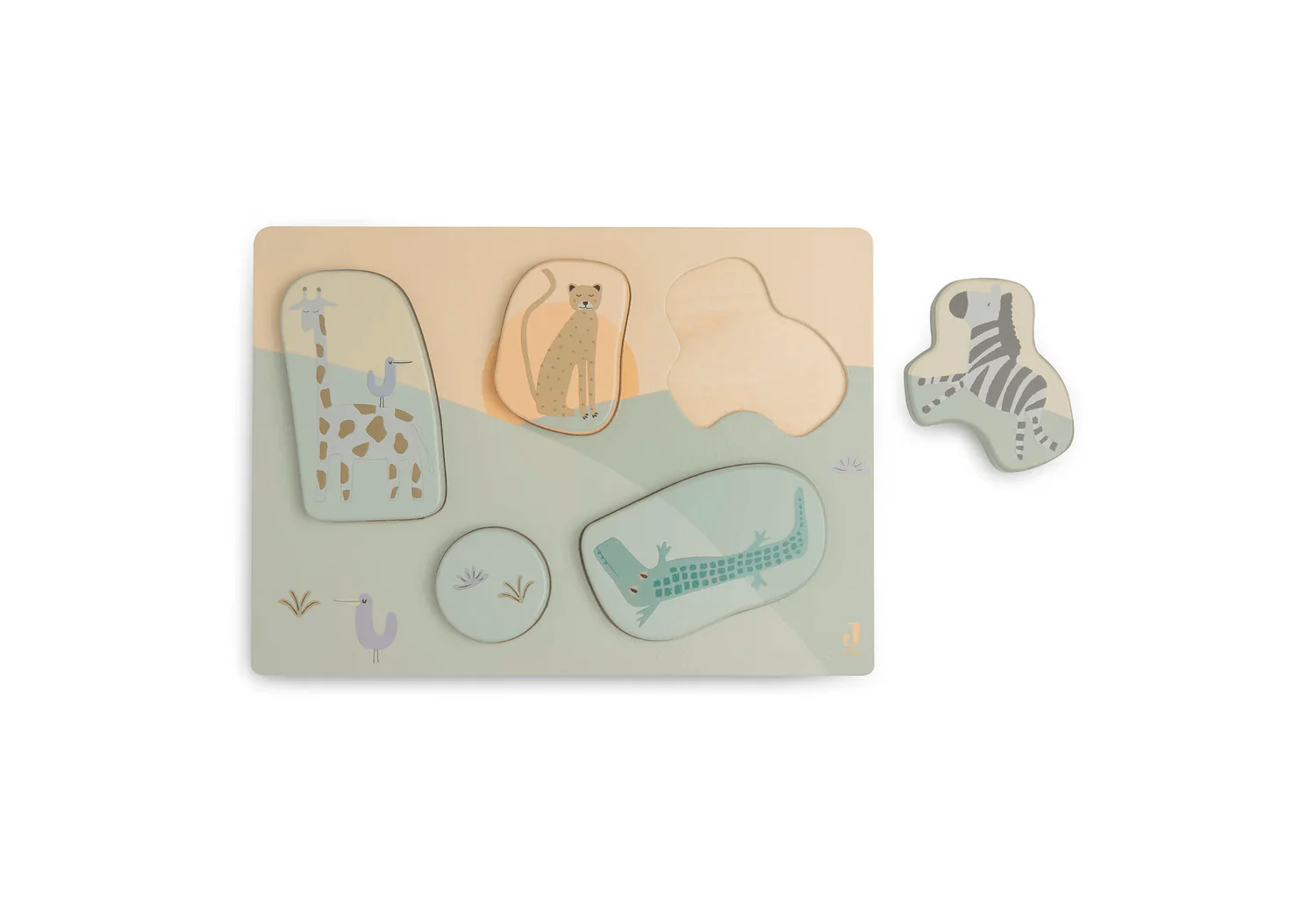 Jollein Wooden Puzzle Jungle Jambo - Preorder - Image 5