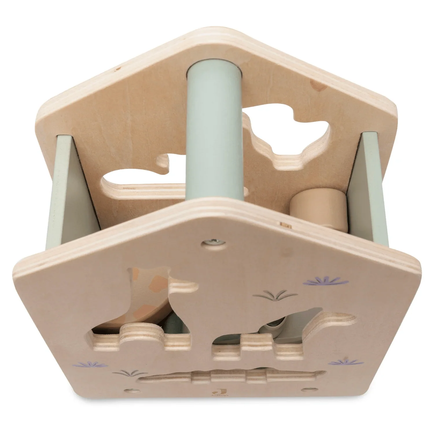 Jollein Wooden Shape Sorter Jungle Jambo - Preorder - Image 2