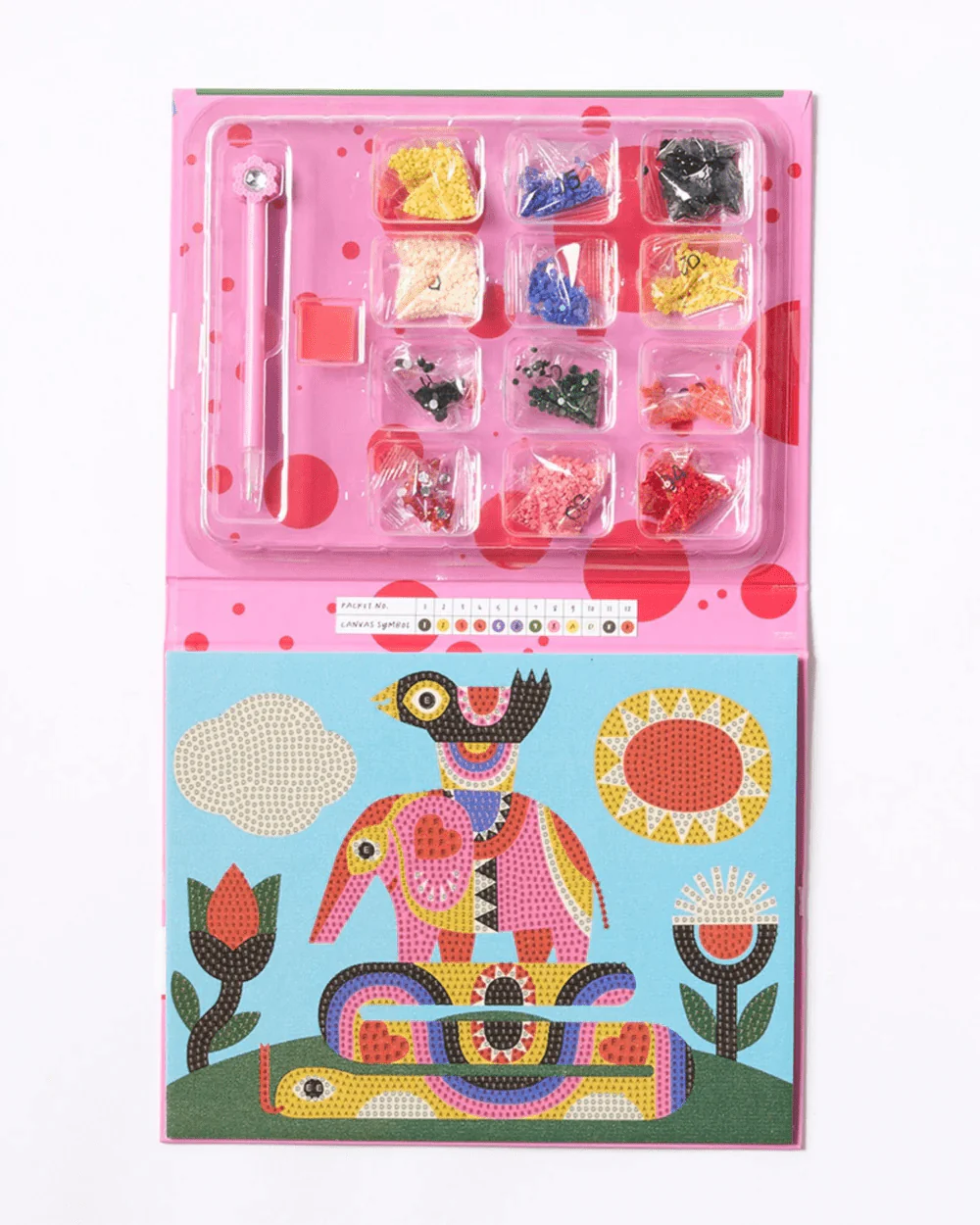 Journey Of Something Kids Sparkle Art Kit - Pyramid - Image 2