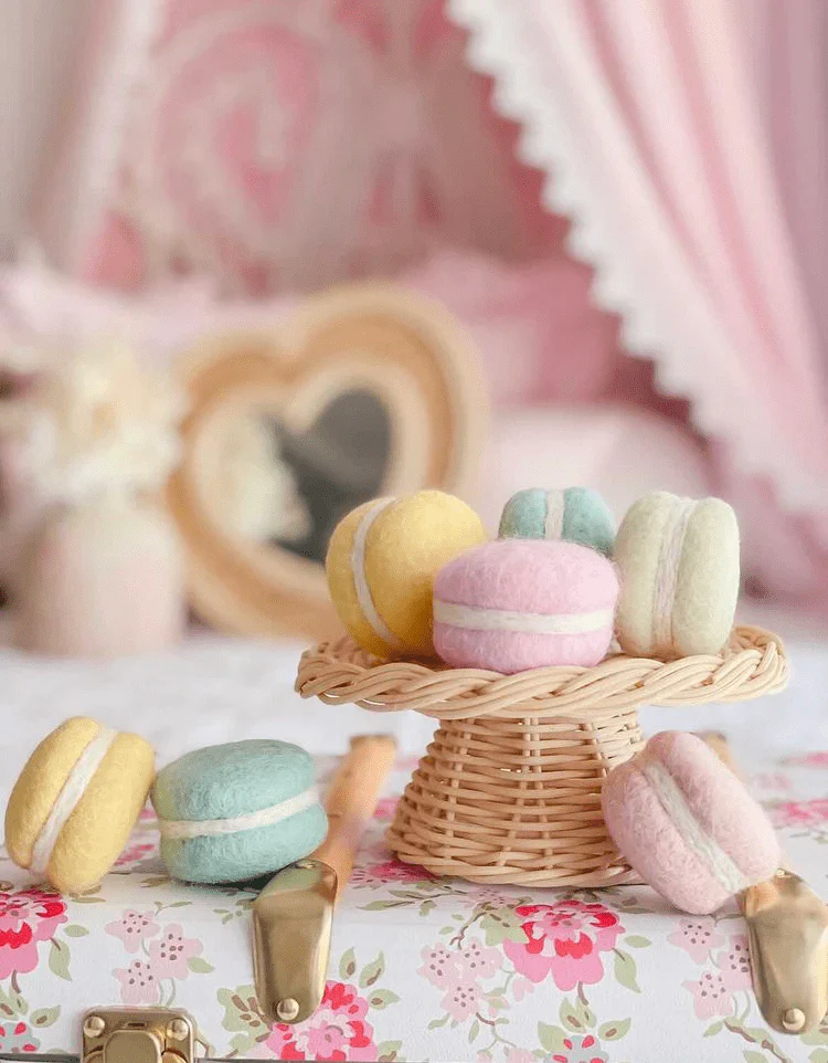 Juni Moon Rattan Mini Cake Stand - Image 3