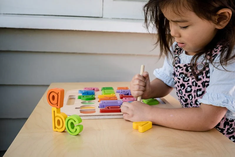 Kiddie Connect - Handcarry Lowercase abc Trace Puzzle - Image 6