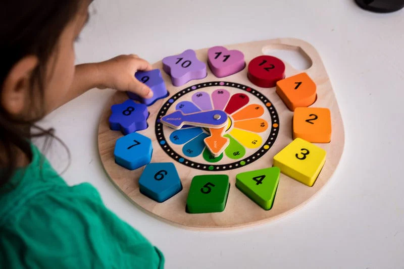 Kiddie Connect - Wooden Clock Puzzle - Image 6