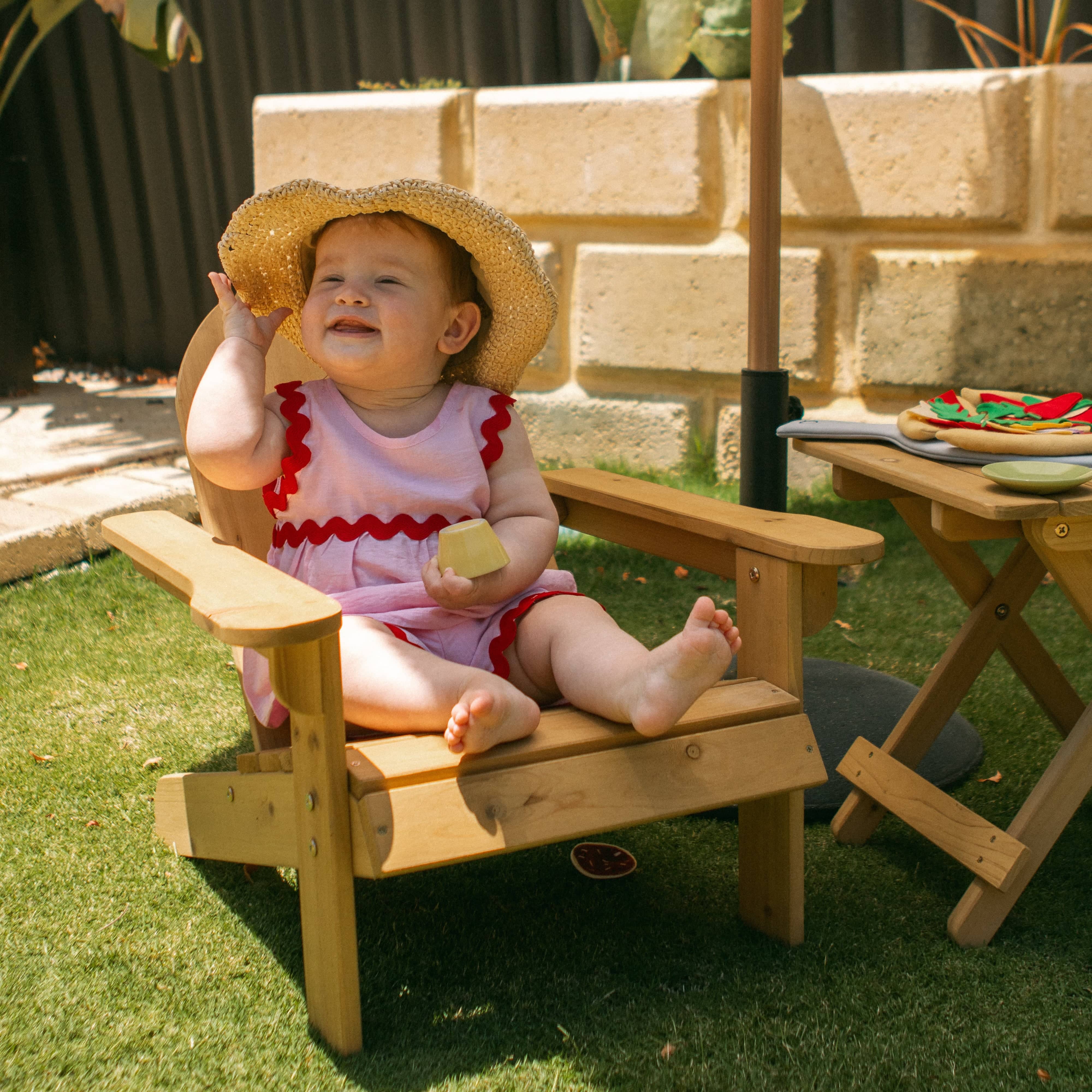 Kids Adirondack Chair & Side Table - Image 7