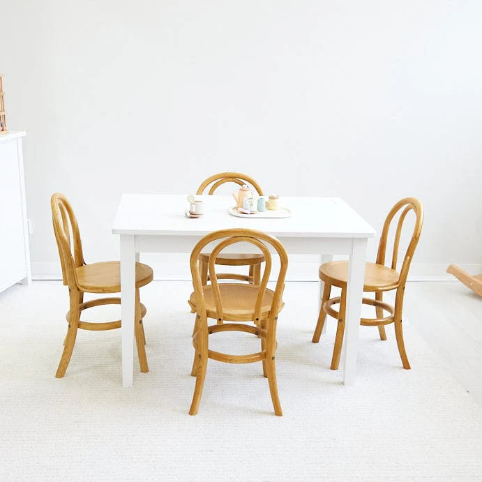 Kids Yves 4 Chairs & Table Set - Image 2