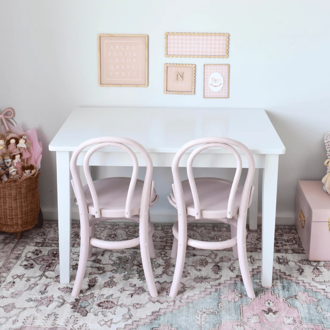 Kids Yves 4 Chairs & Table Set - Image 3