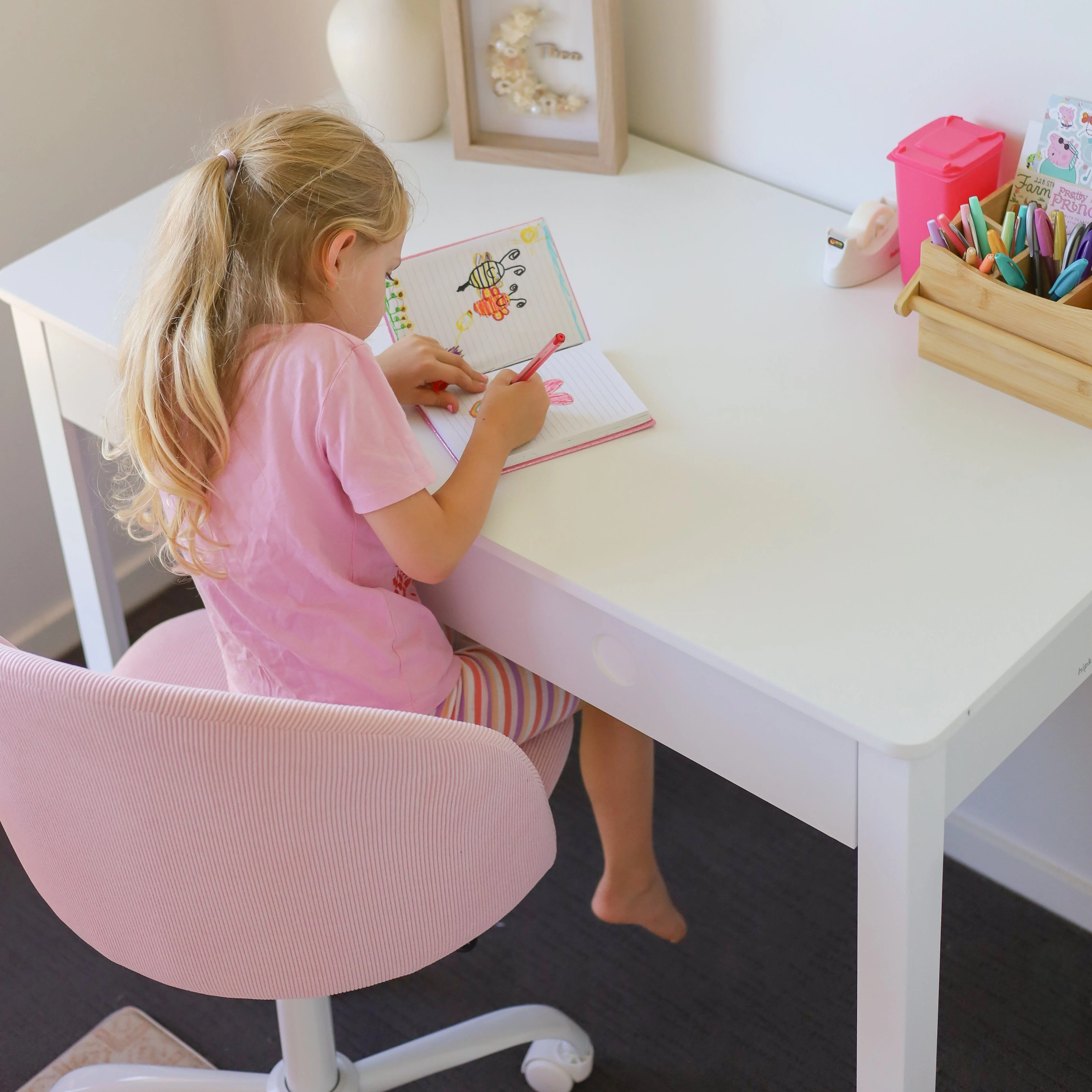Layla Study Desk & Amari Desk Chair Set - Image 4