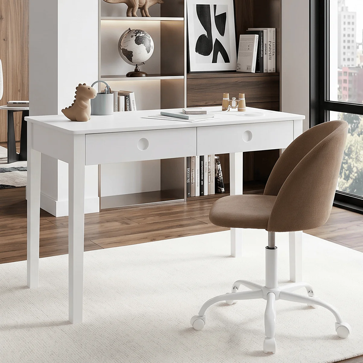 Layla Study Desk & Amari Desk Chair Set - Image 8