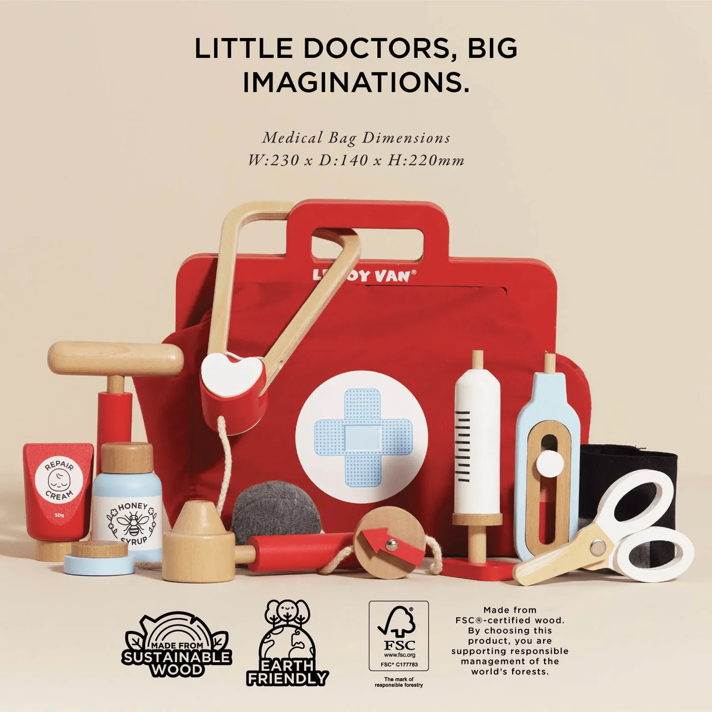 Le Toy Van Doctor's Set - Image 6