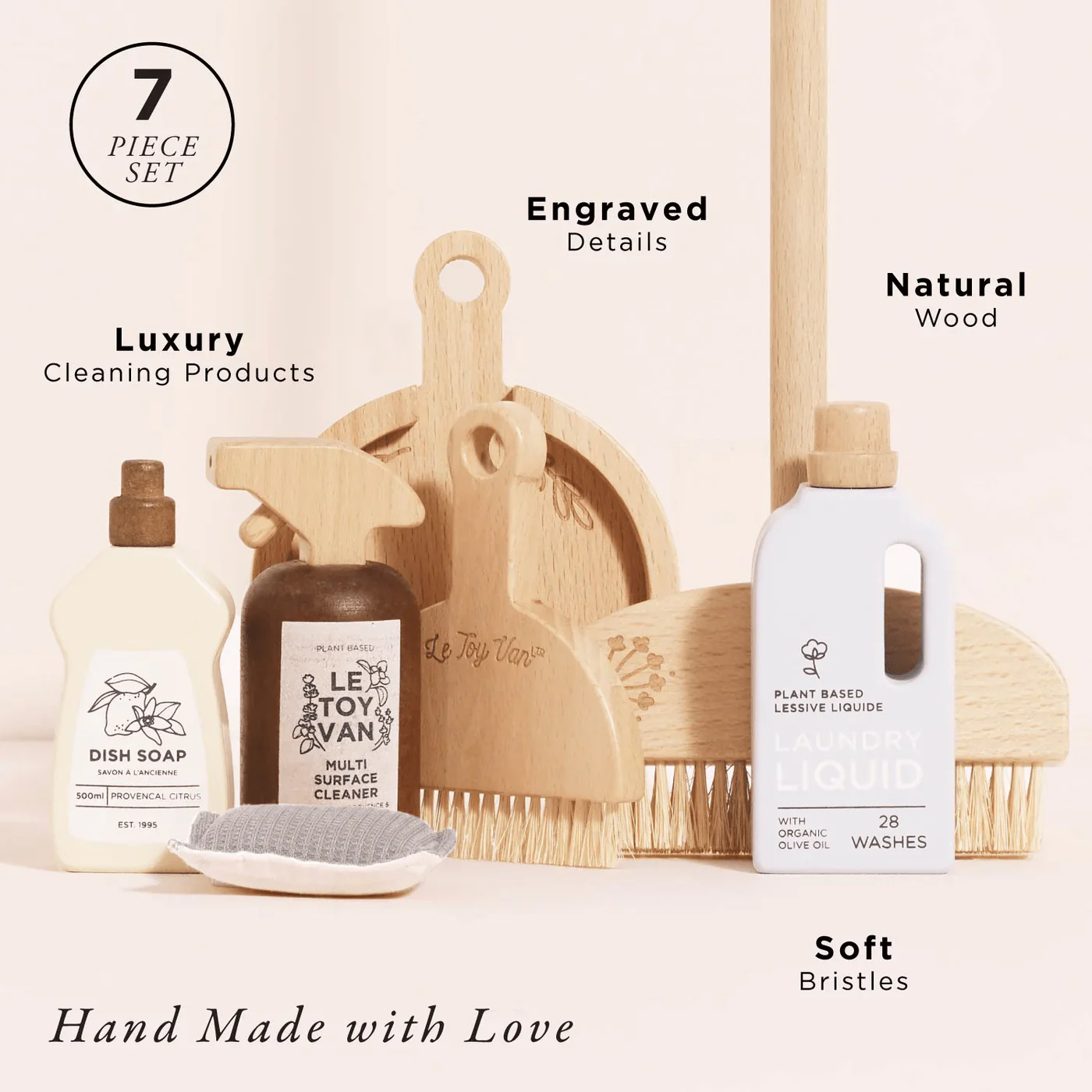 Le Toy Van Eco-friendly Cleaning Set - Image 4