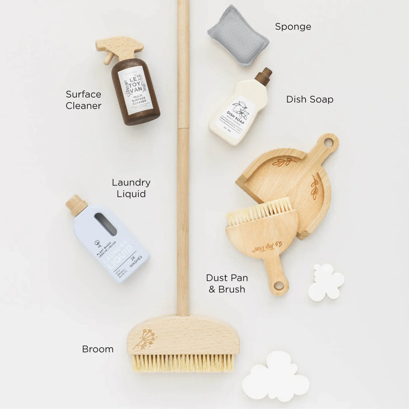 Le Toy Van Eco-friendly Cleaning Set - Image 6