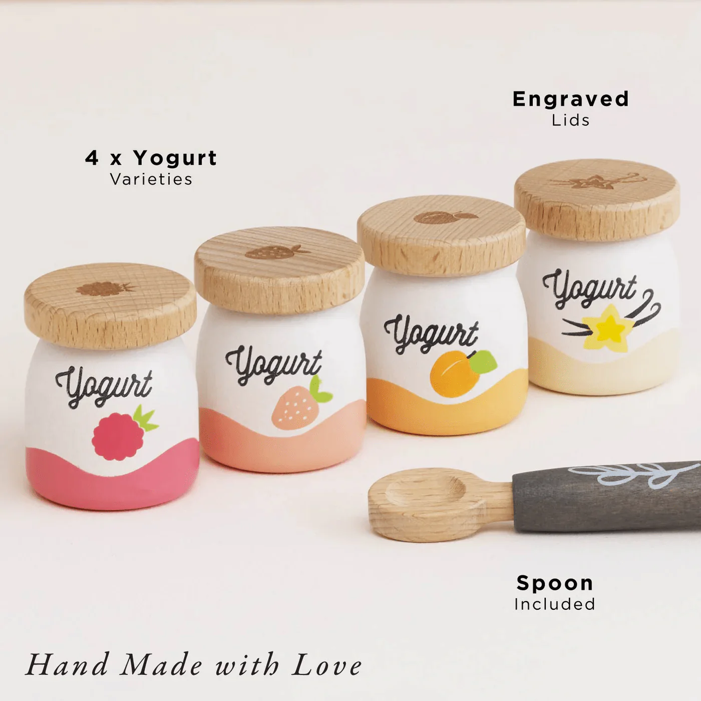 Le Toy Van Yoghurt Play Food Pack